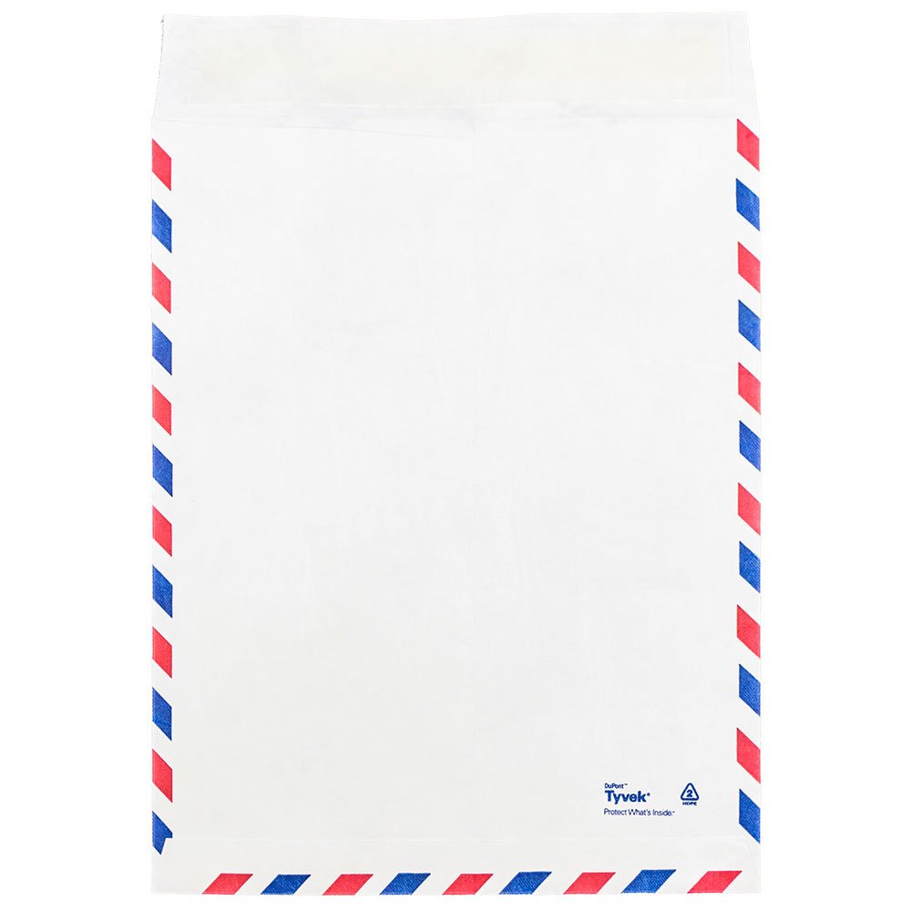 JAM PAPER Tyvek Tear-Proof Open End Catalog Envelopes 10x13 Inches - White Airmail Envelopes 250 Pack - Durable Mailing Solution for Business Documents, Brochures & Catalogs