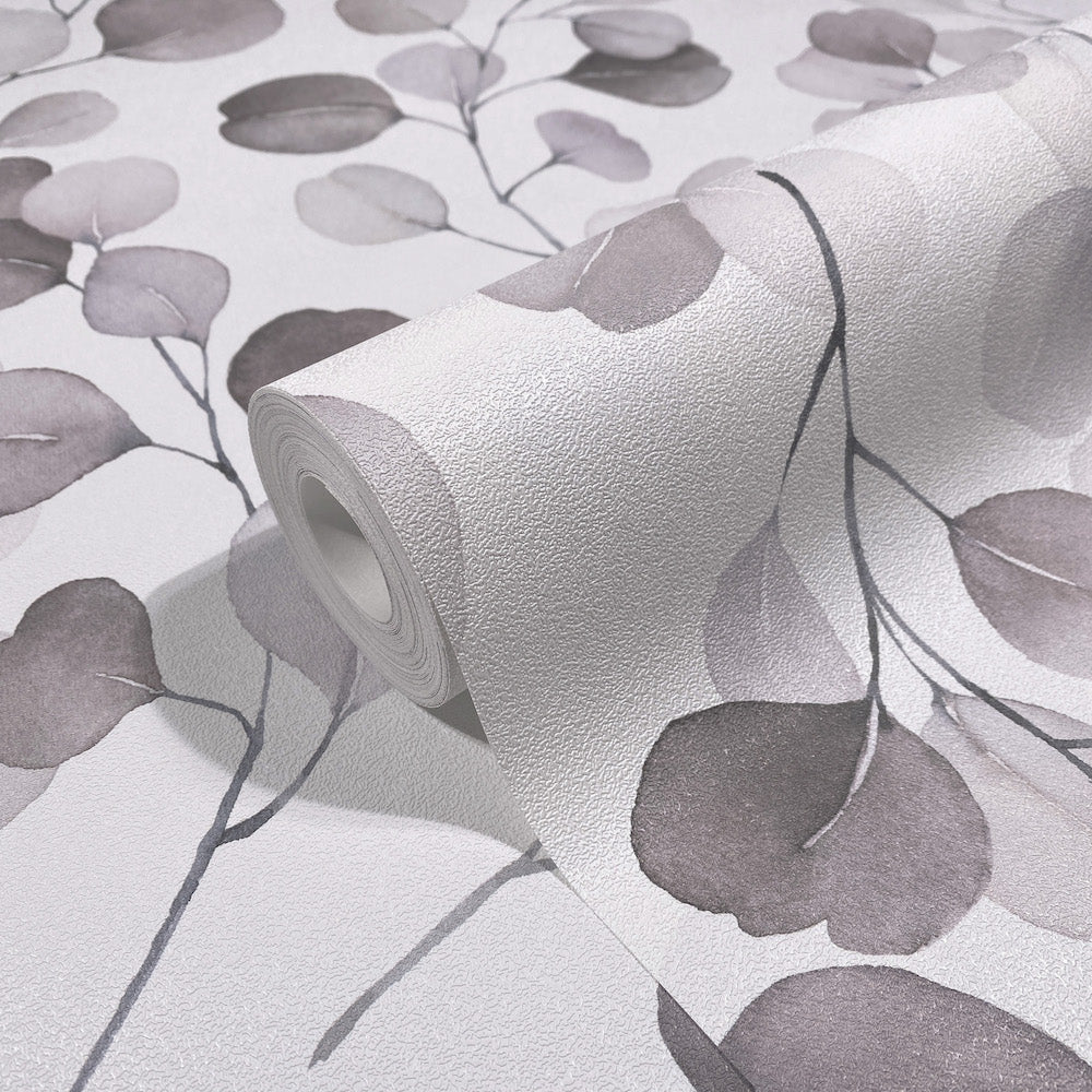 Spirit of Jungle Eucalyptus Leaves Wallpaper - Nature-Inspired Peel and Stick Wallpaper for Home Decor | Perfect for Living Room, Bedroom & Nursery