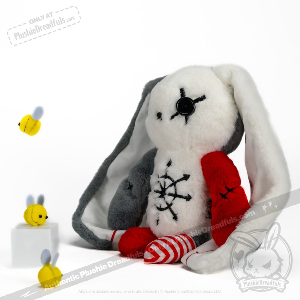 Plushie Dreadfuls ADHD Rabbit Stuffed Animal - Soft Plush Toy for Kids with ADHD, Anxiety Relief & Sensory Comfort | Perfect for Therapy, Bedtime & Emotional Support
