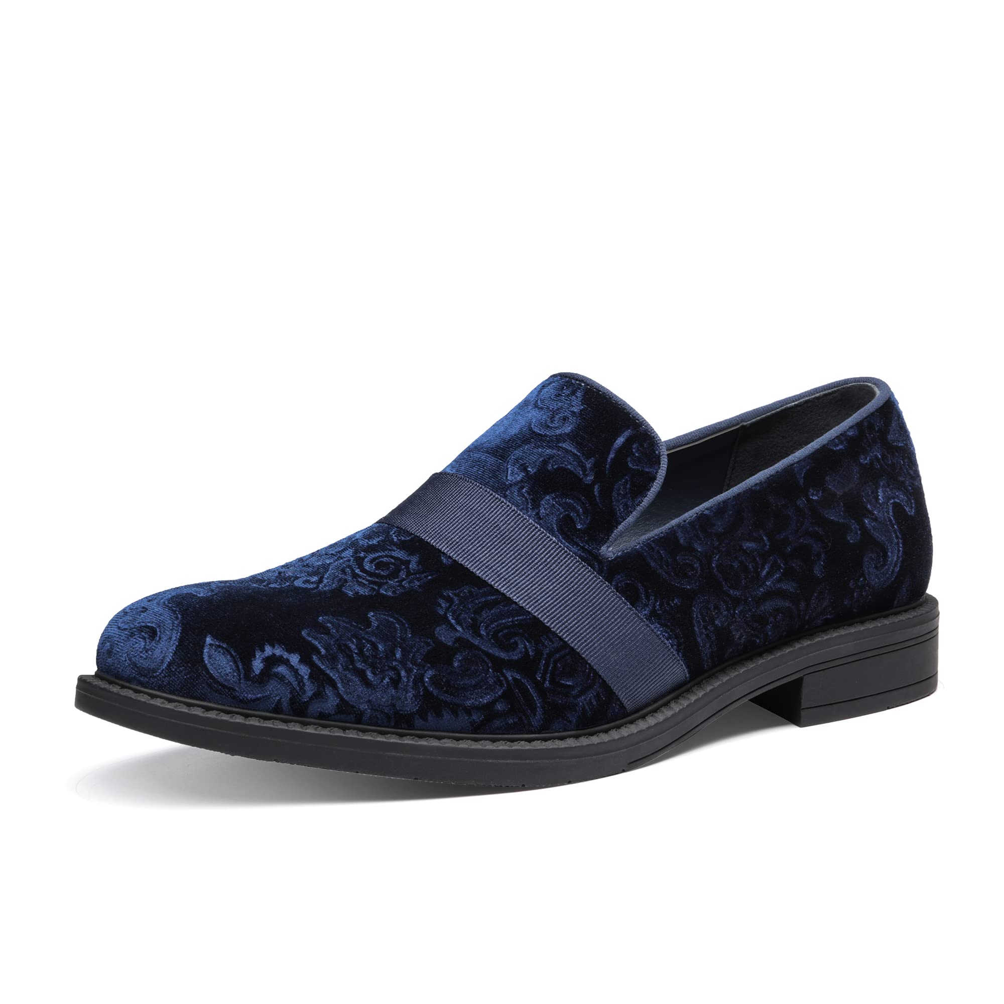 Bruno Marc Men's Slip-On Dress Loafers - Classic Patent Leather Tuxedo Shoes for Formal Events, Weddings & Business Occasions