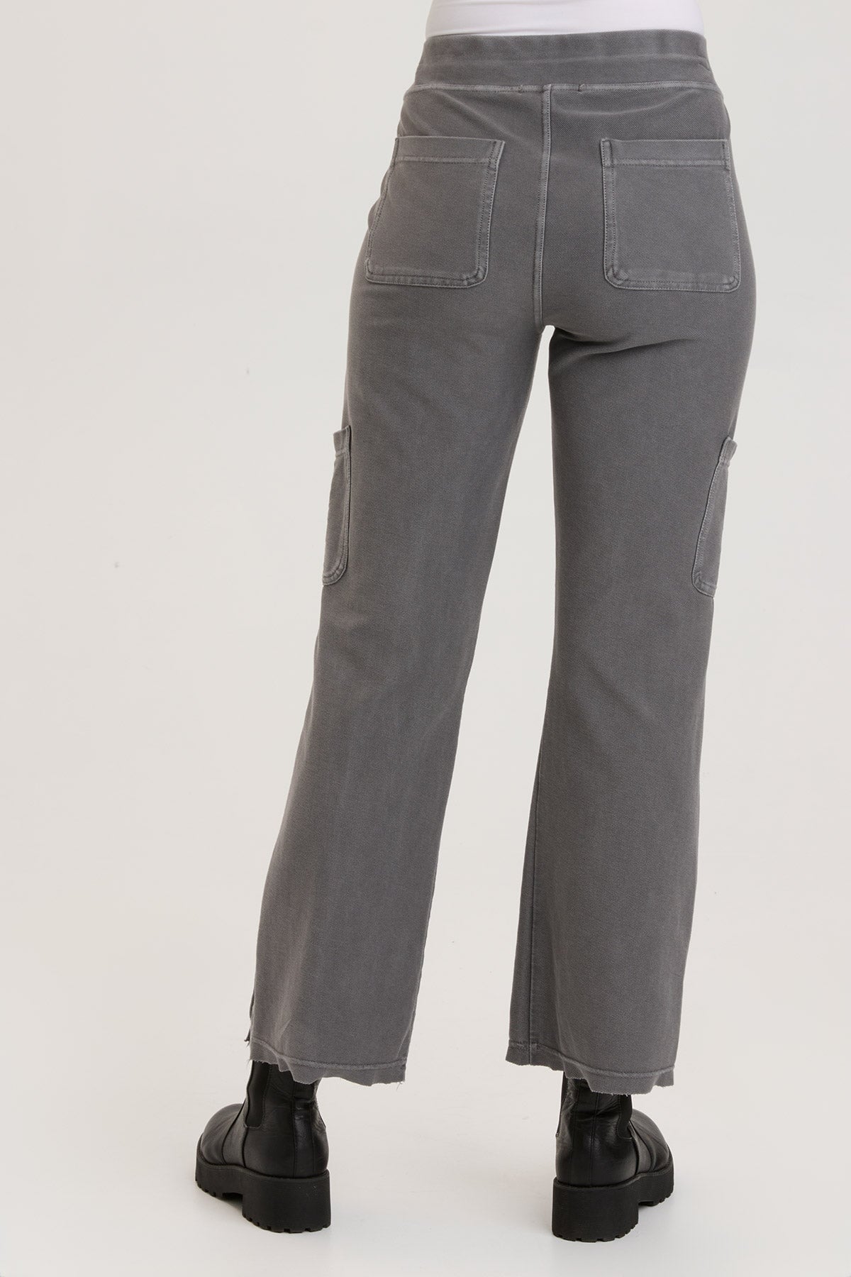 Kiah Flare Pants for Women - High Waisted Wide Leg Trousers in Smokehouse Pigment | Casual & Office Wear | Perfect for Work, Dates & Everyday Outfits