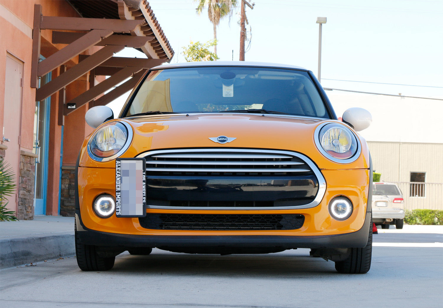 30W Full LED Halo Ring DRL Parking Fog Light Kit for 2015+ 3rd Gen MINI Cooper - Upgrade Headlights for Enhanced Visibility & Style