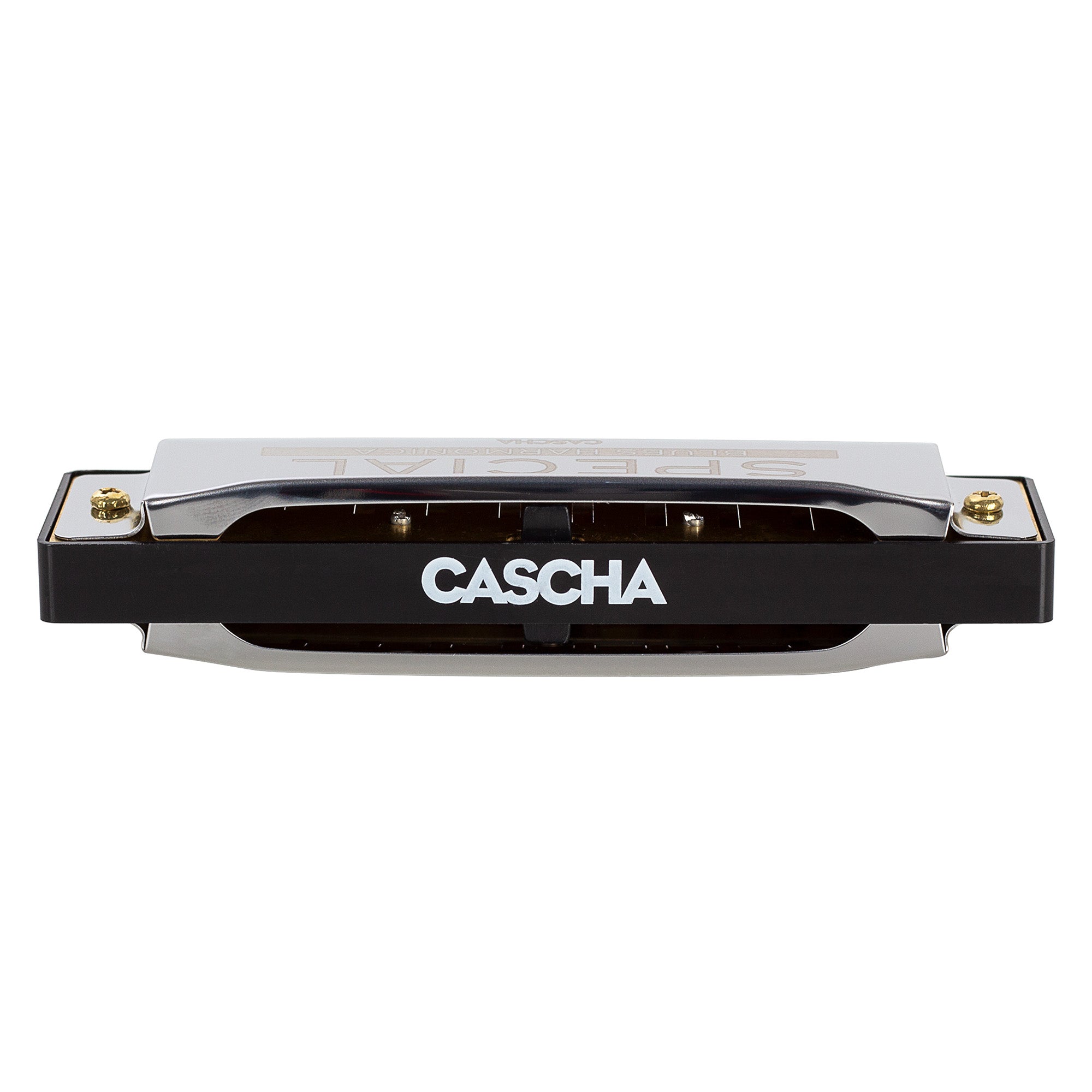 Cascha Special Blues Harmonica in F Diatonic Key - Professional 10 Hole Mouth Organ for Blues, Folk & Rock Music - Perfect for Live Performances & Music Practice