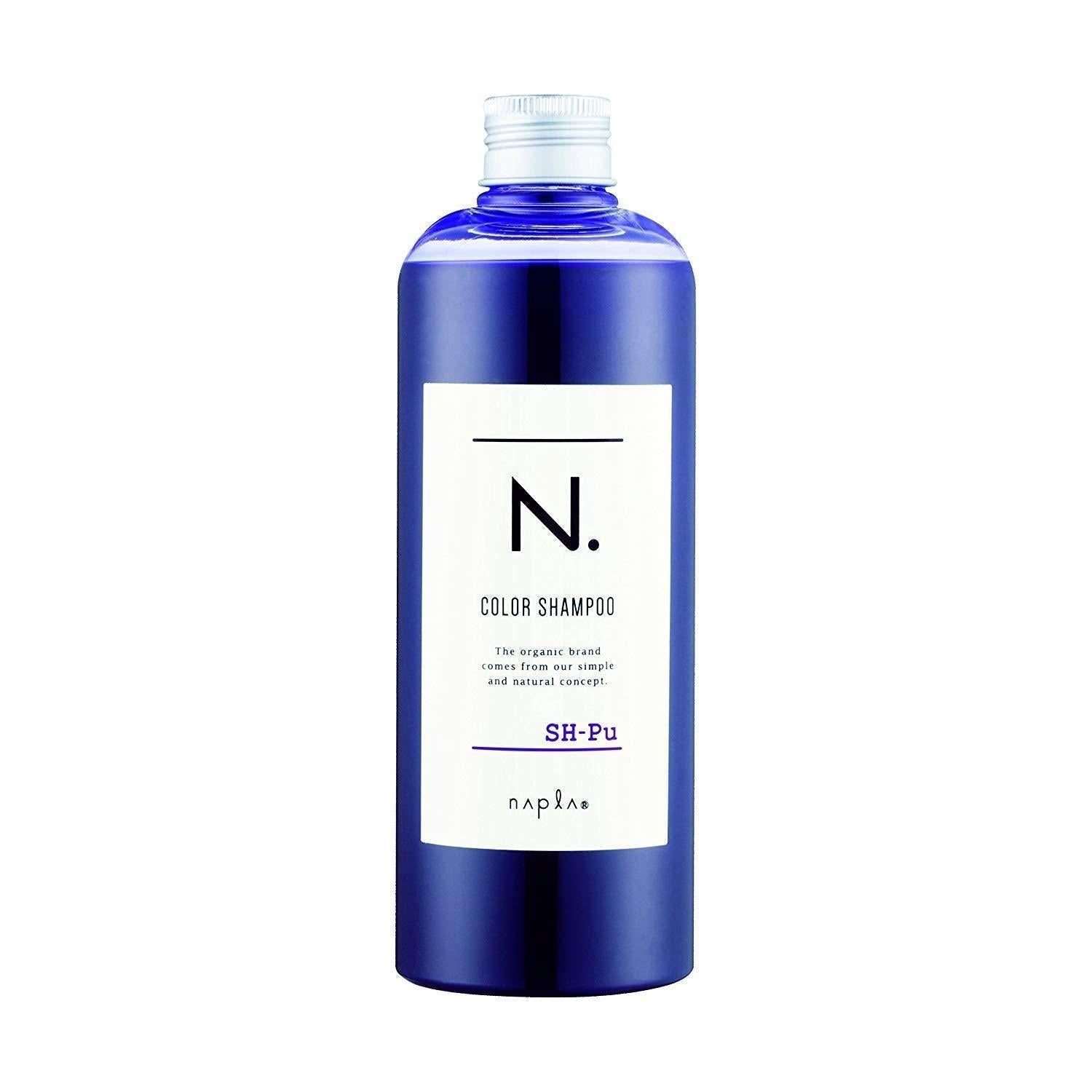 Napla N. Color Shampoo Purple 320ml - Toning & Color Care for Brunettes - Perfect for Salon & Home Use to Maintain Vibrant Purple Hair Color