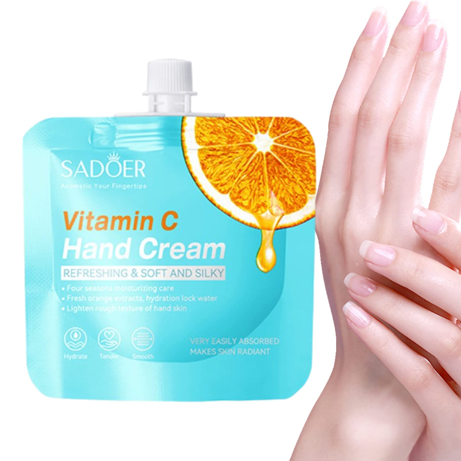 Deep Moisturizing Hand Cream for Dry Cracked Hands - 30g Intense Hydration & Repair Treatment - Volumizing & Rejuvenating Hand Care - Rianpesn Ultra Nourishing Formula - Perfect for Winter Care, Office Use & Daily Hand Protection