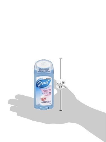 Secret Invisible Solid Antiperspirant & Deodorant for Women & Men - Baby Powder Scent, 73g - All-Day Odor Protection & Wetness Control for Workouts, Office & Daily Use