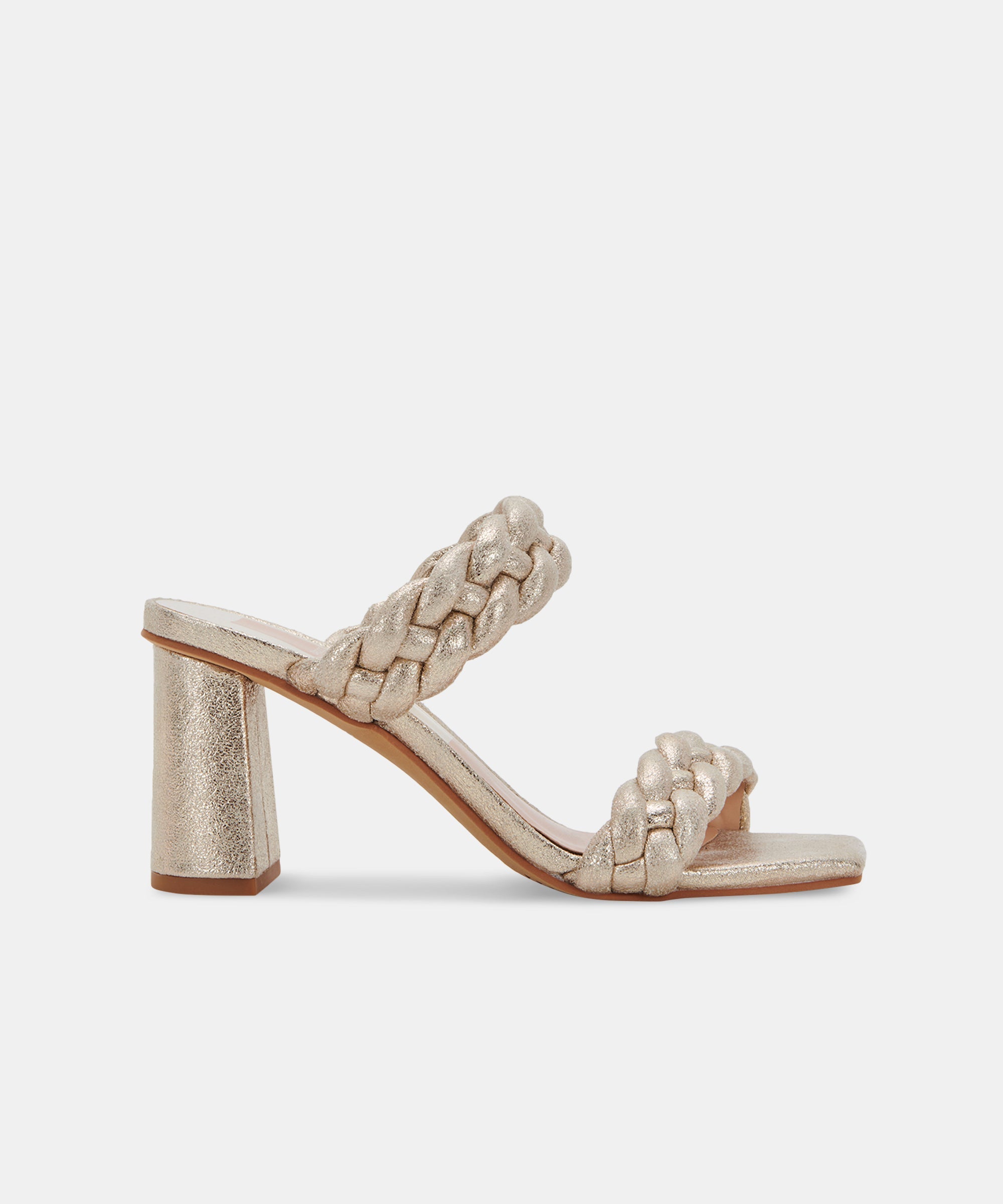 PAILY Women's Light Gold Metallic Heels - Stella Suede Pumps for Parties, Weddings & Evening Events | Comfortable & Stylish Dress Shoes