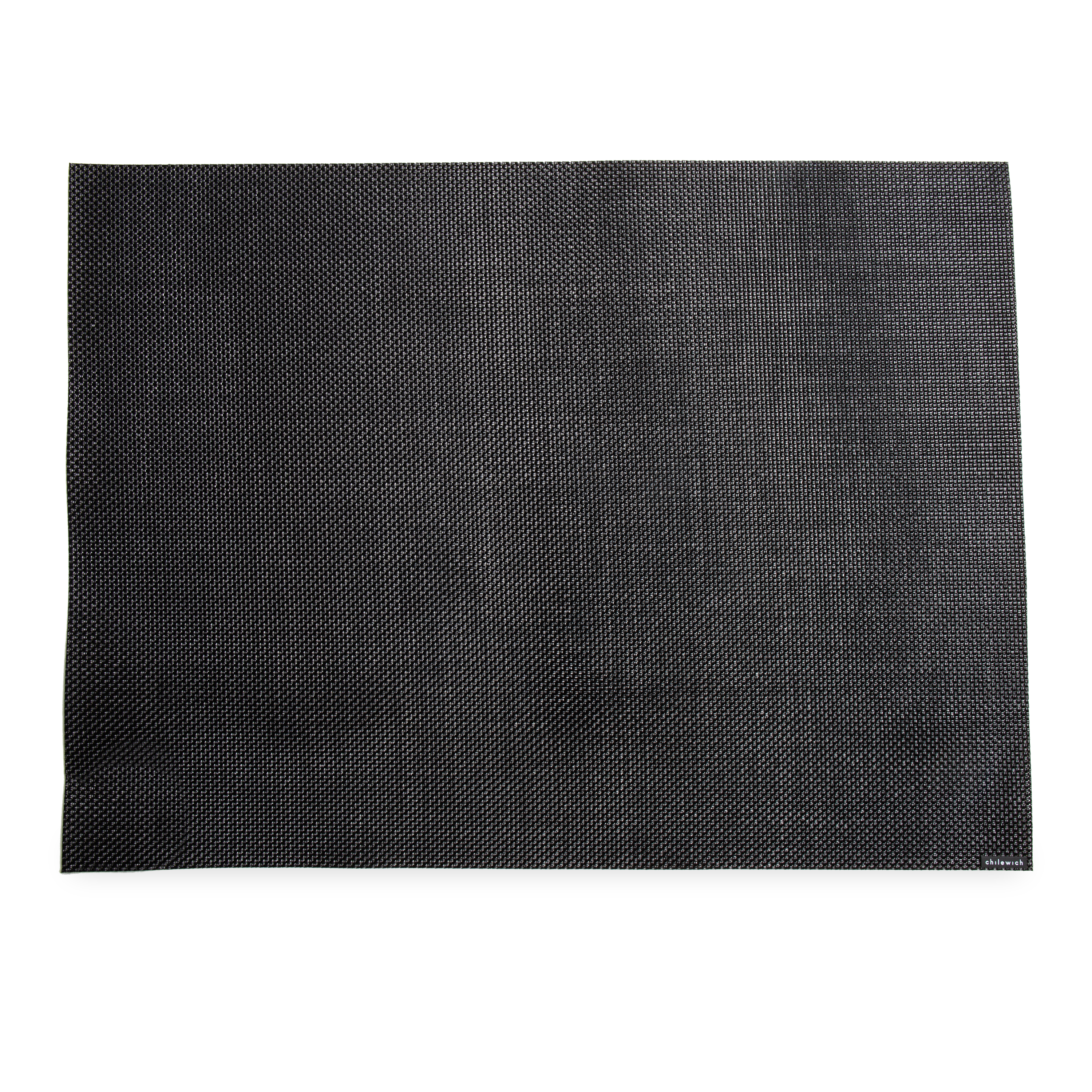 Mini Basketweave Rectangle Placemat - Set of 4 Woven Cotton Table Mats for Dining, Kitchen, or Party Decor - Heat Resistant & Washable