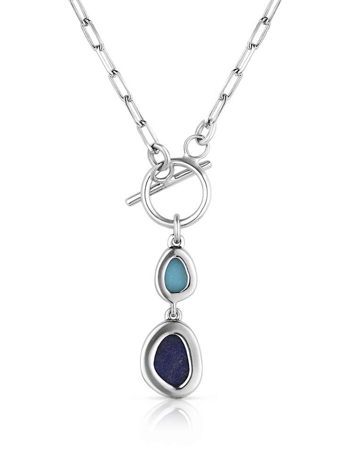 Montana Silversmiths NC5856 Women's Nature's Obsession Sterling Silver Necklace - Perfect for Gifts, Weddings & Everyday Elegance