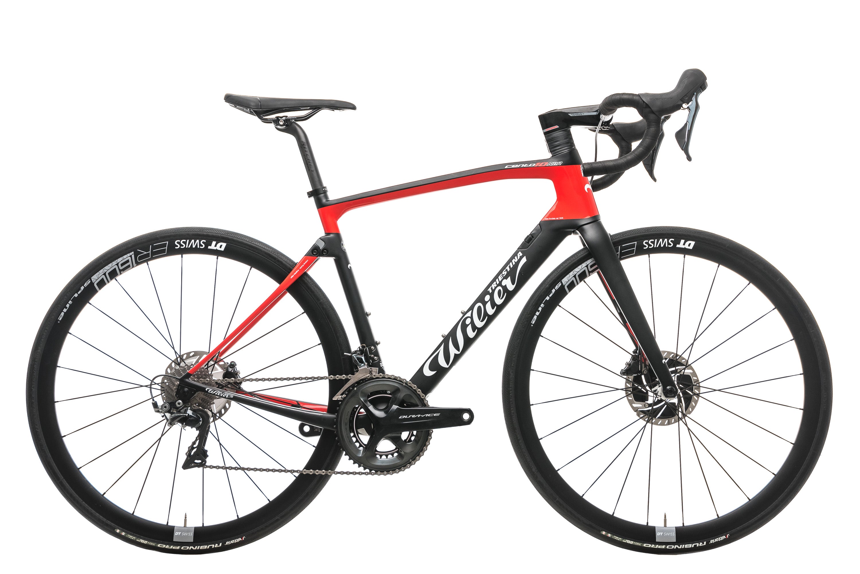 2018 Wilier Triestina Cento10NDR Carbon Road Bike - Medium Size (56cm) | Lightweight Aero Racing Bike for Men | Perfect for Competitive Cycling, Triathlons & Endurance Rides