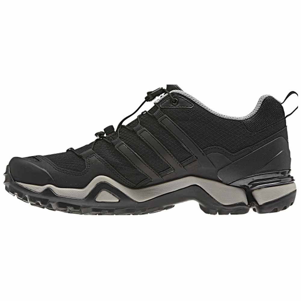 Adidas Terrex Fast R Light Hiking Shoes for Men - Grey Rock/Black/Core Energy - Size 7 | Trail Running & Outdoor Adventures