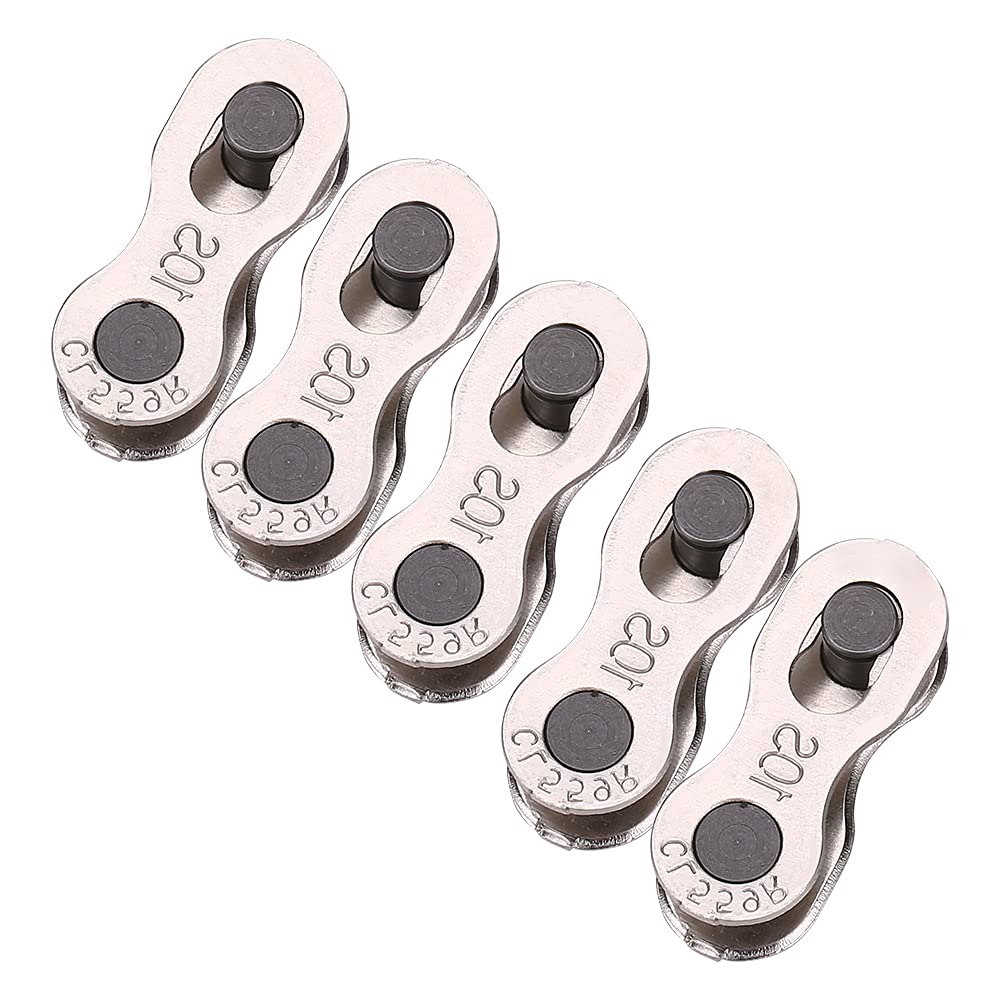 8/9/10 Speed Steel Quick Release Bike Chain Link - Durable Silver Bike Accessory for Road & Mountain Bikes | Perfect for Commuting, Trail Riding & Bike Maintenance