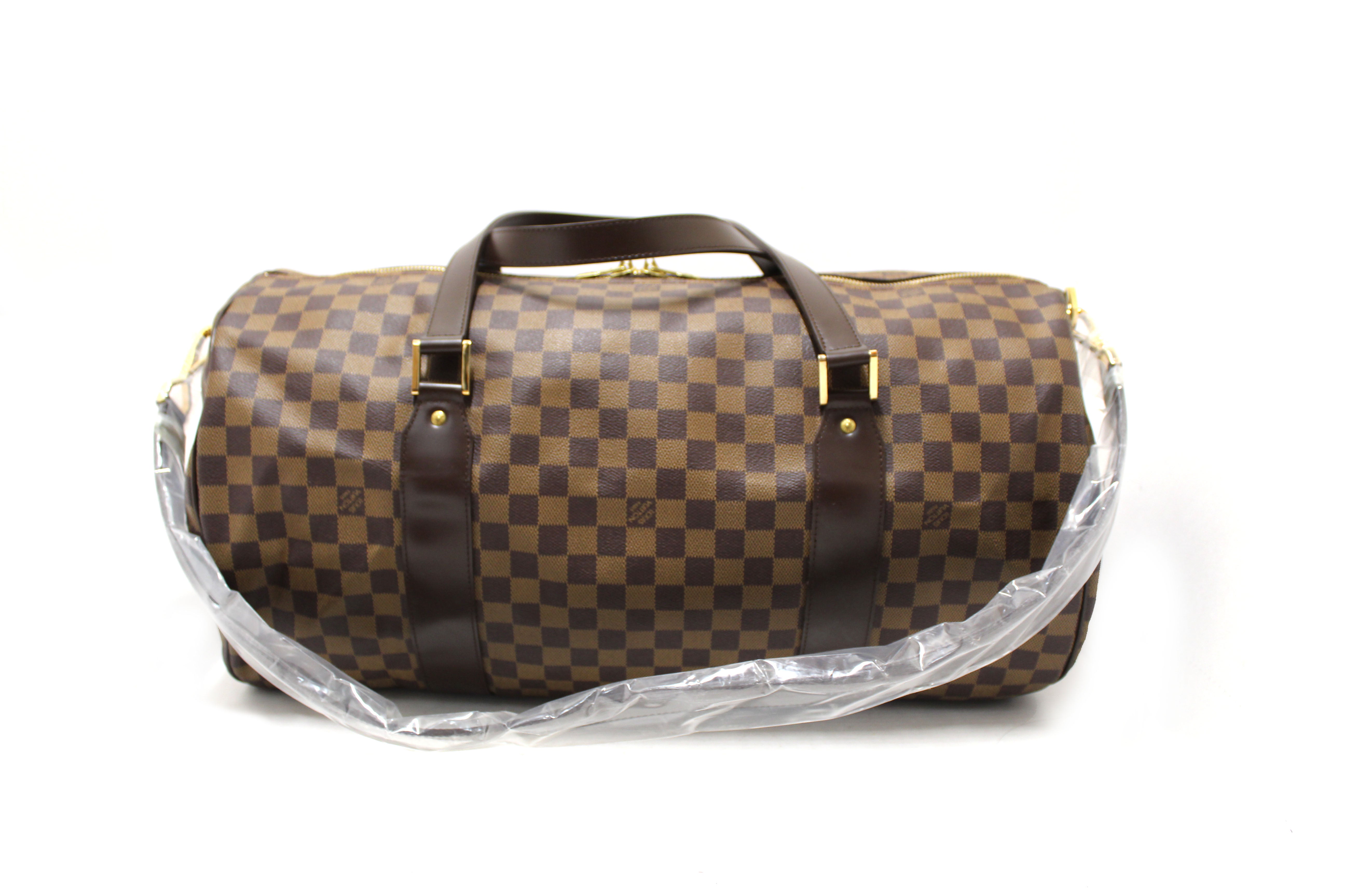 Authentic Louis Vuitton Limited Edition Damier Ebene Golf Cup 2003 Hawaii Duffle Bag - Vintage Luxury Travel Bag for Men & Women, Perfect for Golf Trips, Vacations & Business Travel