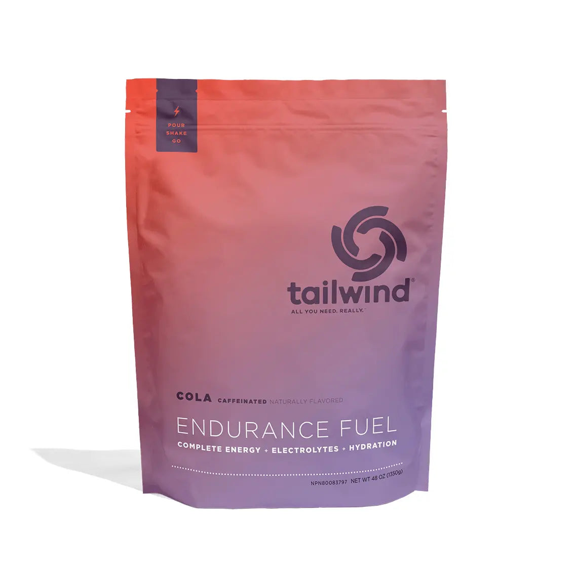 Tailwind Endurance Fuel Caffeinated - Electrolyte Drink Mix for Runners & Cyclists | Energy Boost & Hydration for Long-Distance Workouts, Marathons & Outdoor Activities