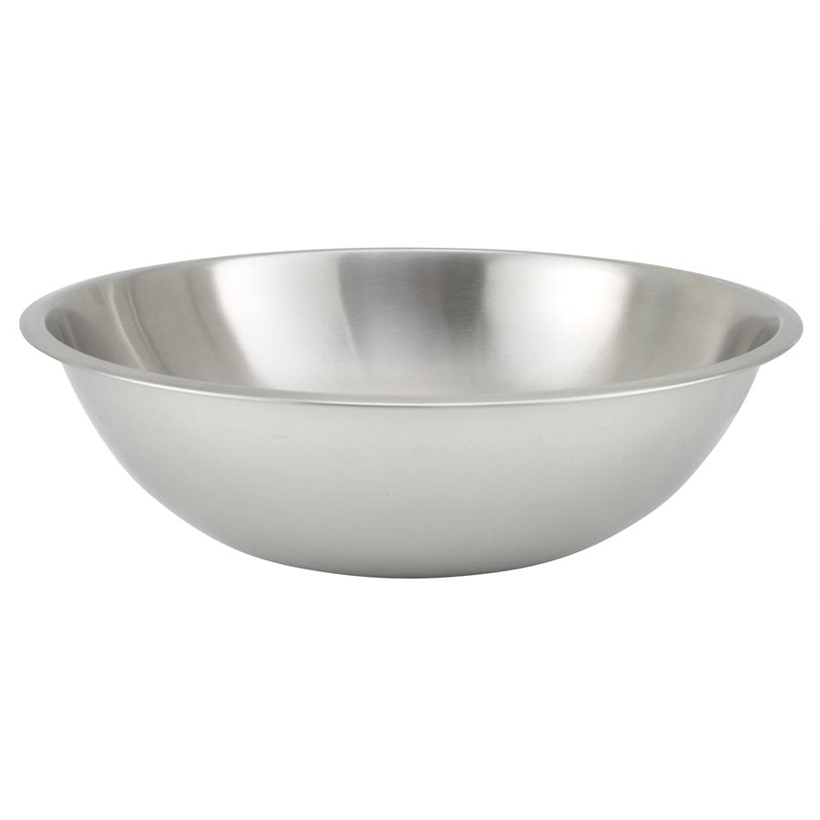 Winco MXB 2000Q 20 Quart Stainless Steel Mixing Bowl - Professional Grade for Baking, Cooking & Food Prep | Commercial Kitchen & Home Use