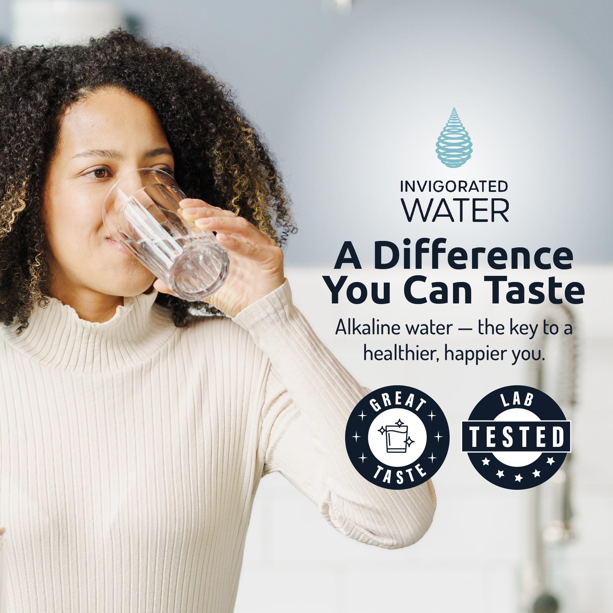 pH002 Alkaline Water Filter Cartridge (3 Pack) – Replacement for Water Pitchers & Ultrafiltration Systems | 264 Gallon Capacity | High pH Balanced, Mineral-Enriched Filter | Perfect for Home, Office & Travel Hydration