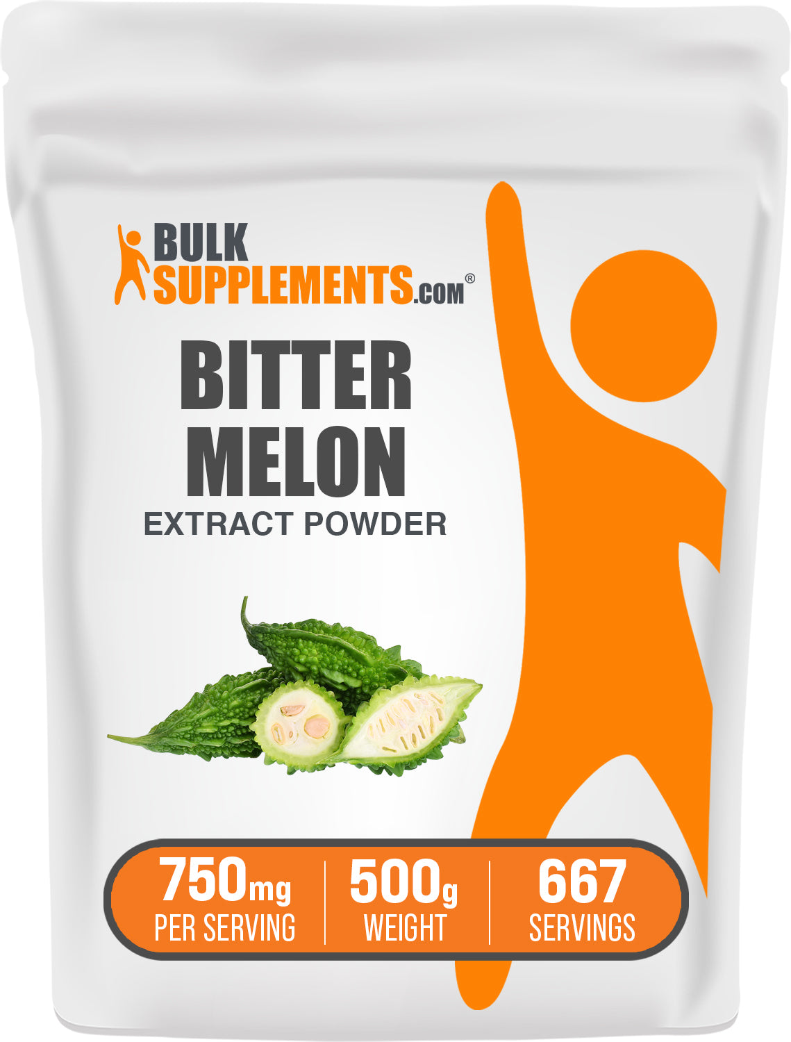 Organic Bitter Melon Extract Powder for Blood Sugar Support - 100% Pure Momordica Charantia Supplement for Diabetes Management & Weight Loss - Use in Smoothies, Teas, and Health Recipes