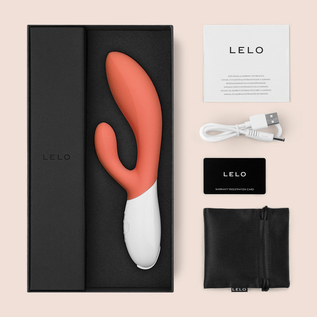LELO INA™ 3 - Premium Silicone Massager for Women | Ultra-Smooth Body-Safe Material | Perfect for Sensual Relaxation & Couples Intimacy