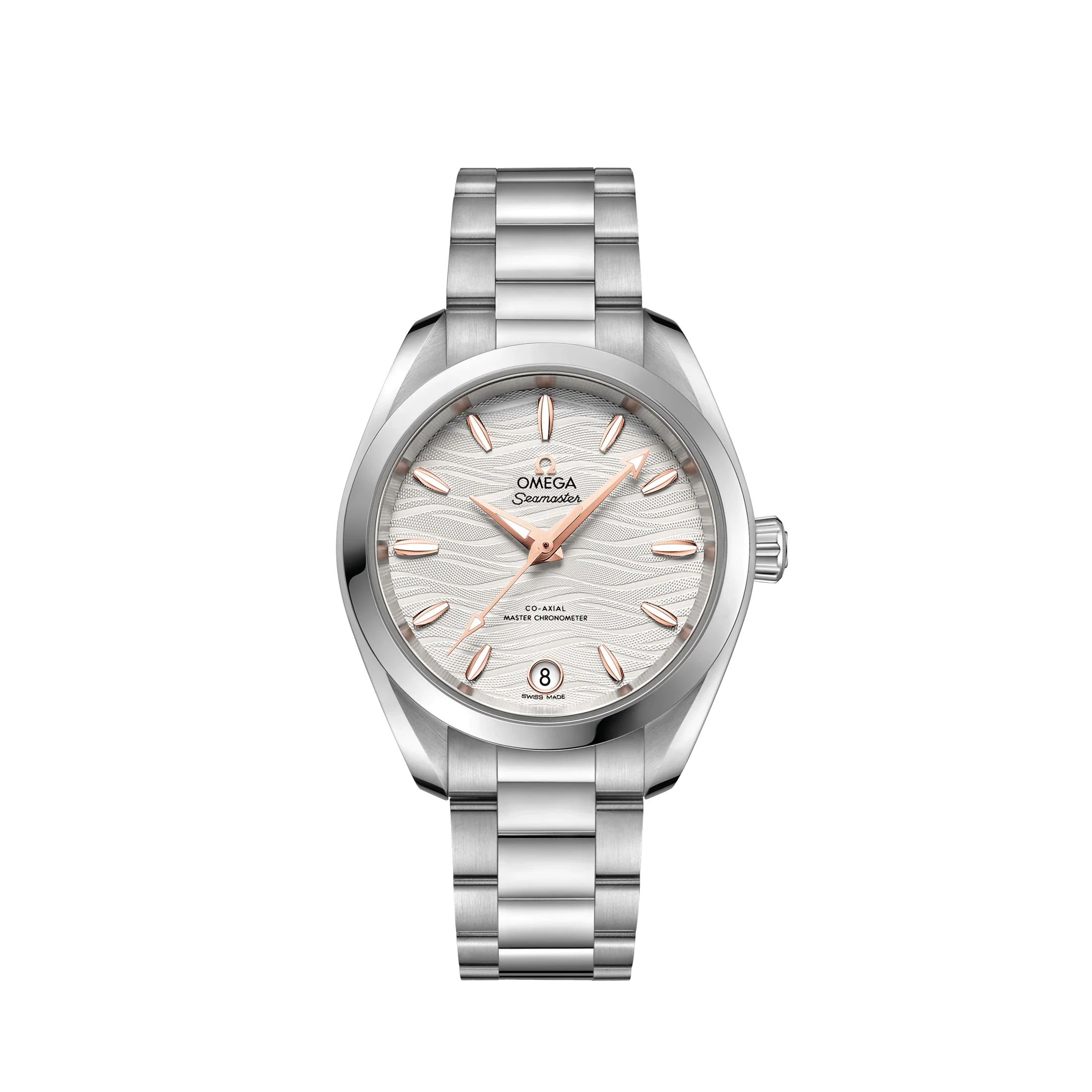 Omega Seamaster Aqua Terra 150M Co-Axial Master Chronometer 34mm Watch - Luxury Automatic Men's Dress Watch for Business & Formal Occasions