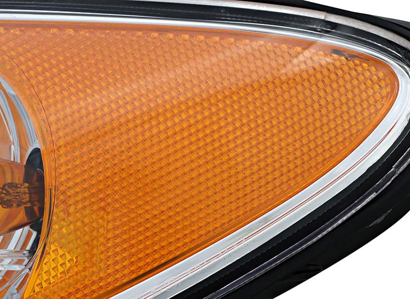 2007-2009 Hyundai Elantra Replacement Headlight Assembly Set - Halogen Headlights for Driver & Passenger Side - Perfect for Night Driving & Foggy Conditions