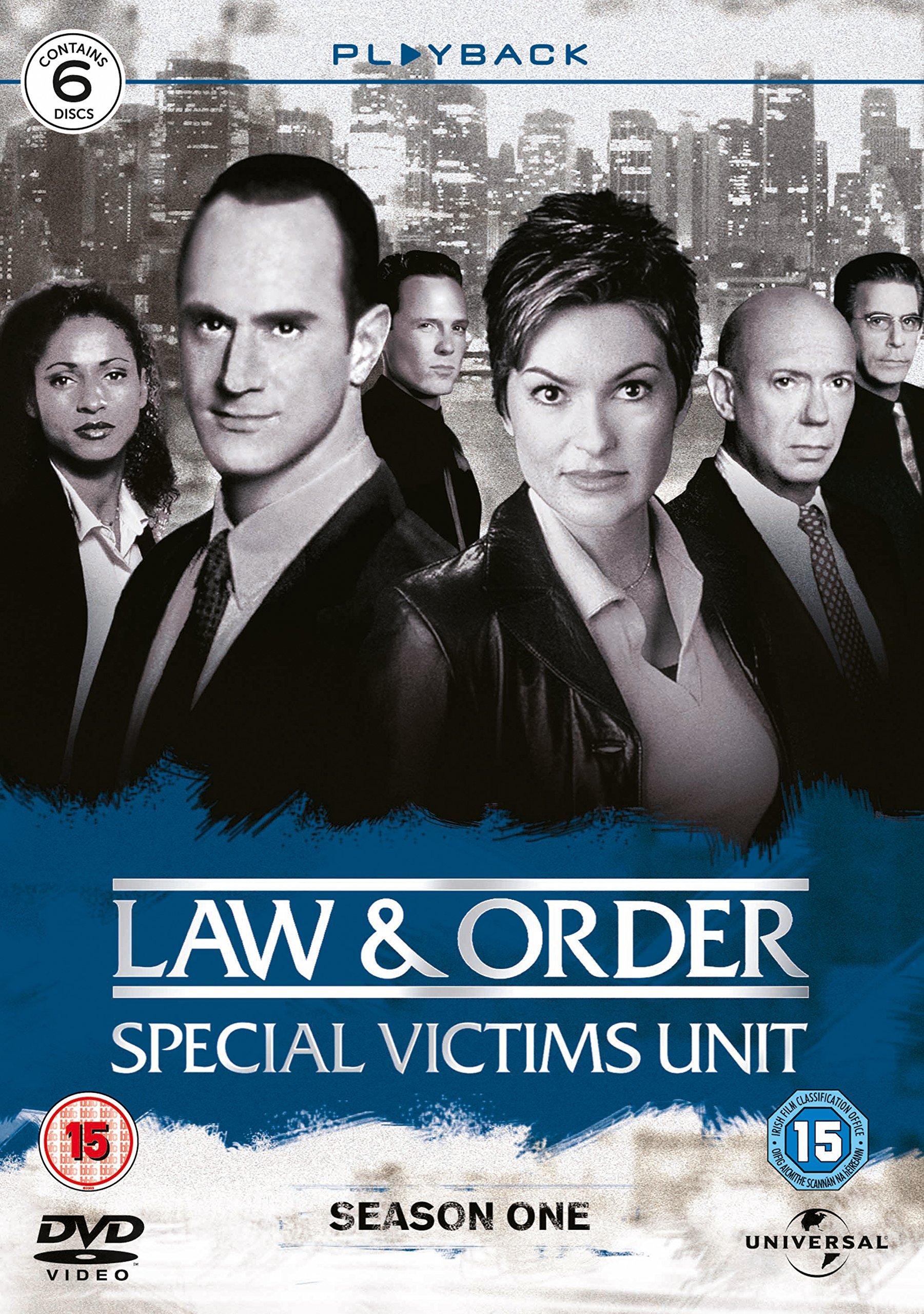 Law & Order: Special Victims Unit Season 1 DVD - Crime Drama TV Series Box Set for Home Entertainment & Collector's Edition