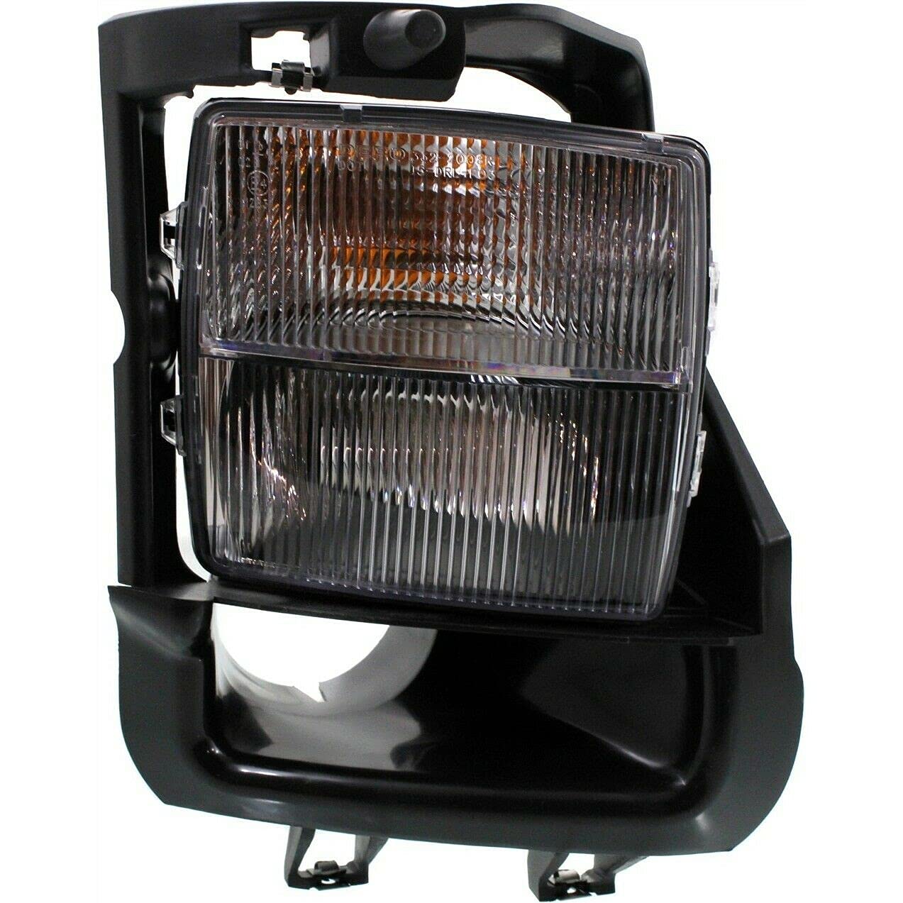 2006-2009 Cadillac STS Passenger Side Clear Fog Light Lens with Bulb - Direct Replacement for V-Series Models | Perfect for Night Driving & Foggy Conditions