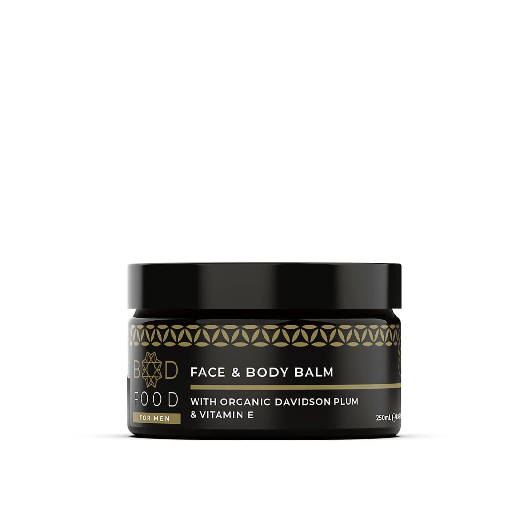 Best Men's Face & Body Balm for Dry Skin - Natural Moisturizer & Hydration Cream - Perfect for Daily Skincare & Post-Shave Care