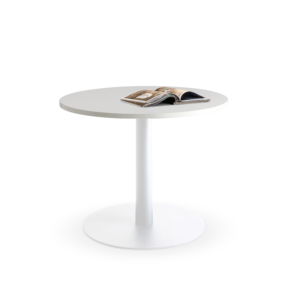 Modern Lunar Conference Table - Stylish Round Meeting Table for Office & Home - Perfect for Team Meetings, Presentations & Collaborative Workspaces