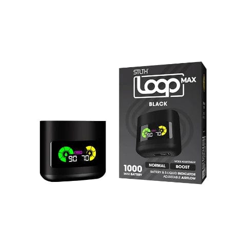 STLTH LOOP MAX Battery - Closed Pod Vape System for Smooth & Flavorful Vaping | Perfect for On-the-Go Use & Discreet Vaping Sessions