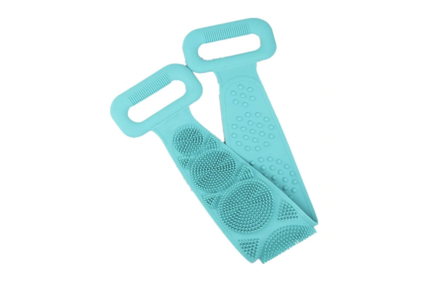 SBTs® Silicone Body Back Scrubber - Dual-Sided Exfoliating Brush for Deep Skin Cleansing & Dead Skin Removal | Shower Massage & Bath Brush | Easy to Clean & Hygienic | Perfect for Spa Days & Sensitive Skin Care