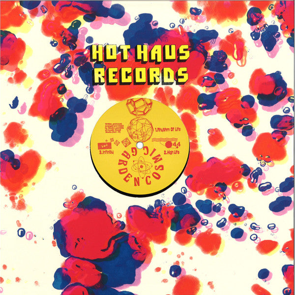 Cosmic Garden – Rhythm Of Life Vinyl Record | Hot Haus Recs HOTSHIT044 | Electronic Dance Music for Home DJing & Party Playlists