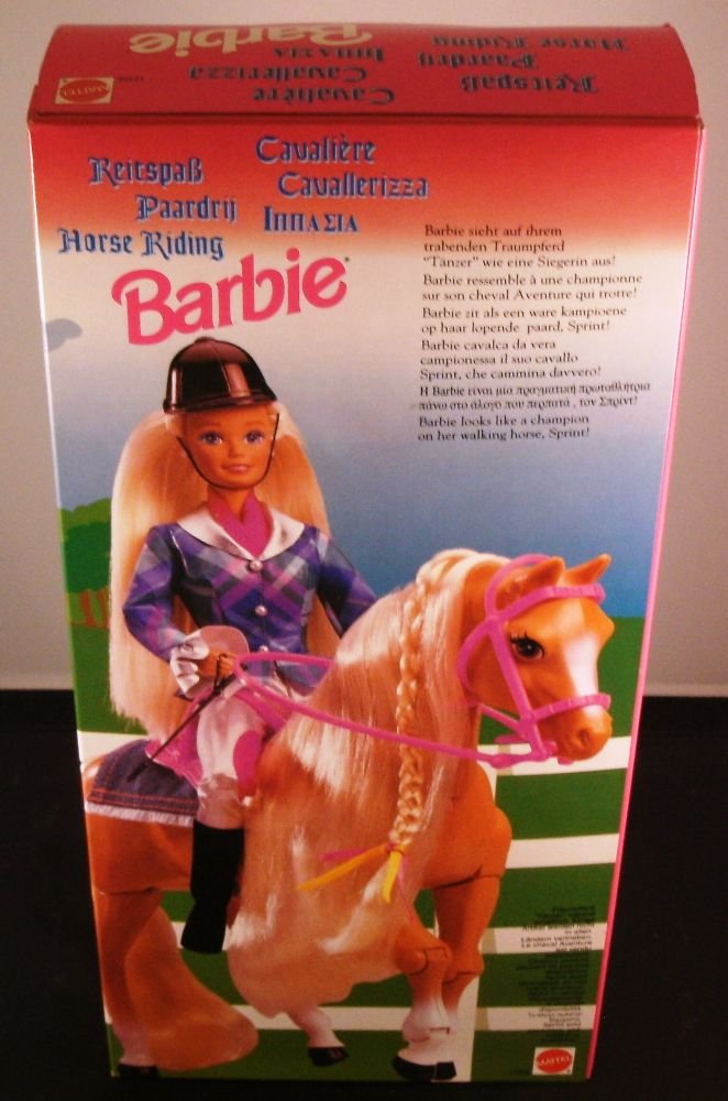 Barbie Horse Riding Doll - International Edition | Perfect for Playtime, Collecting & Gift Giving
