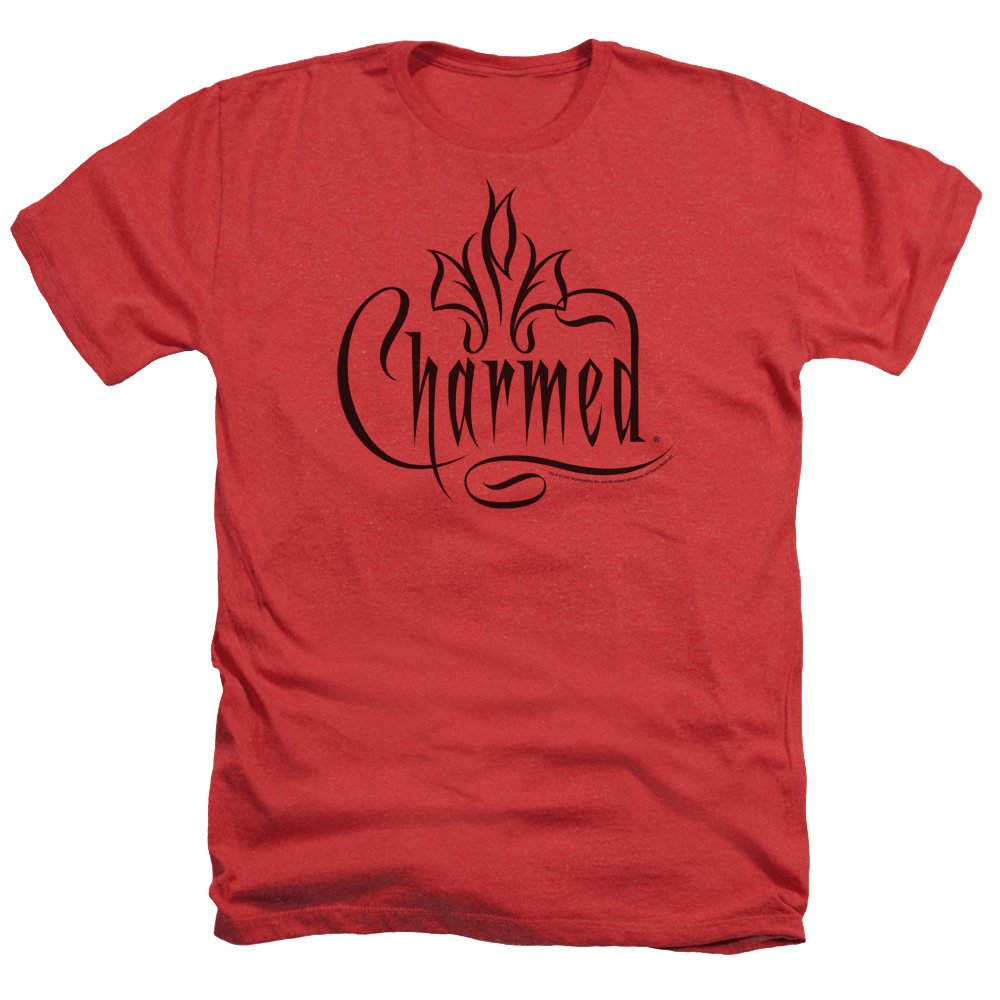 Charmed Logo Unisex Heather T-Shirt for Men & Women - Soft Cotton Casual Tee for Everyday Wear, Street Style & Fan Merch