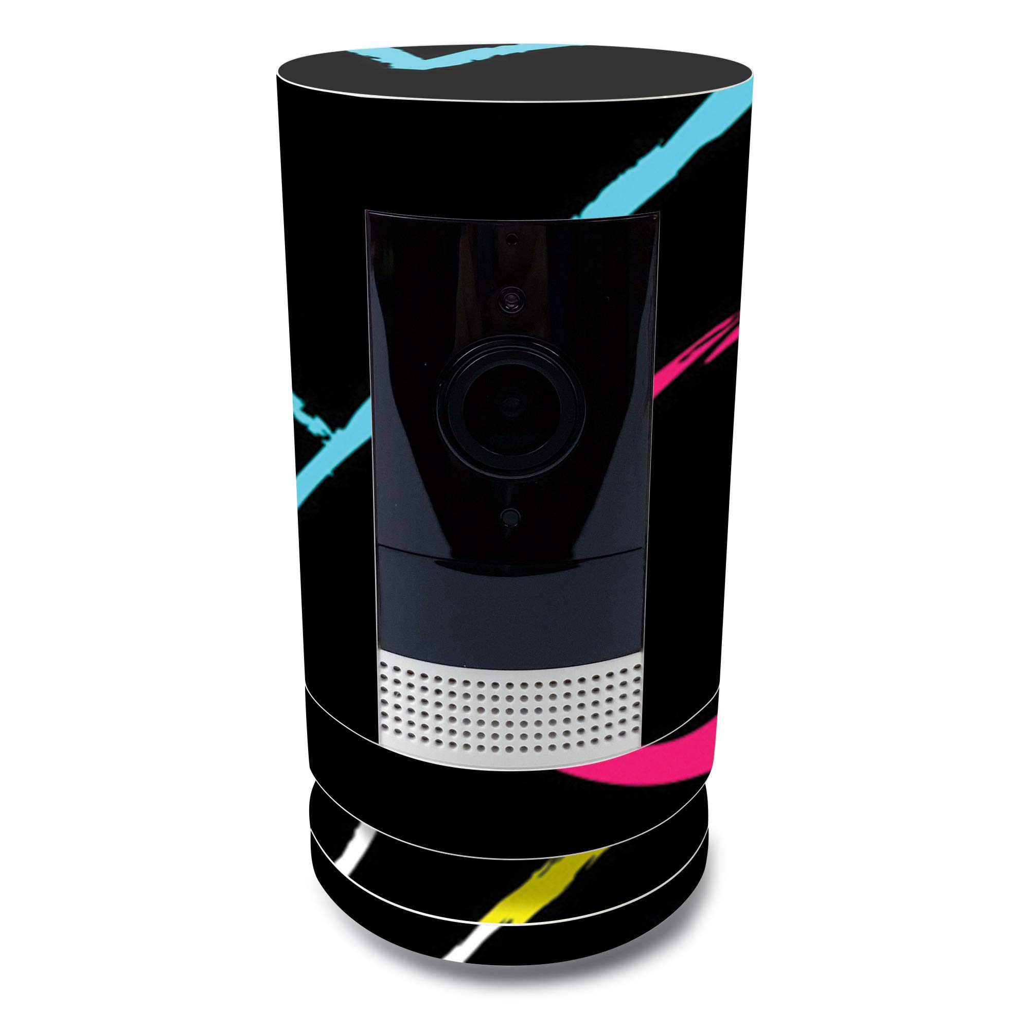 MightySkins Vinyl Decal Wrap Cover for Ring Stick Up Cam Battery - Hearts Design | Protective & Durable Skin | Easy to Apply & Remove | Made in USA | Home Security Camera Decoration & Personalization