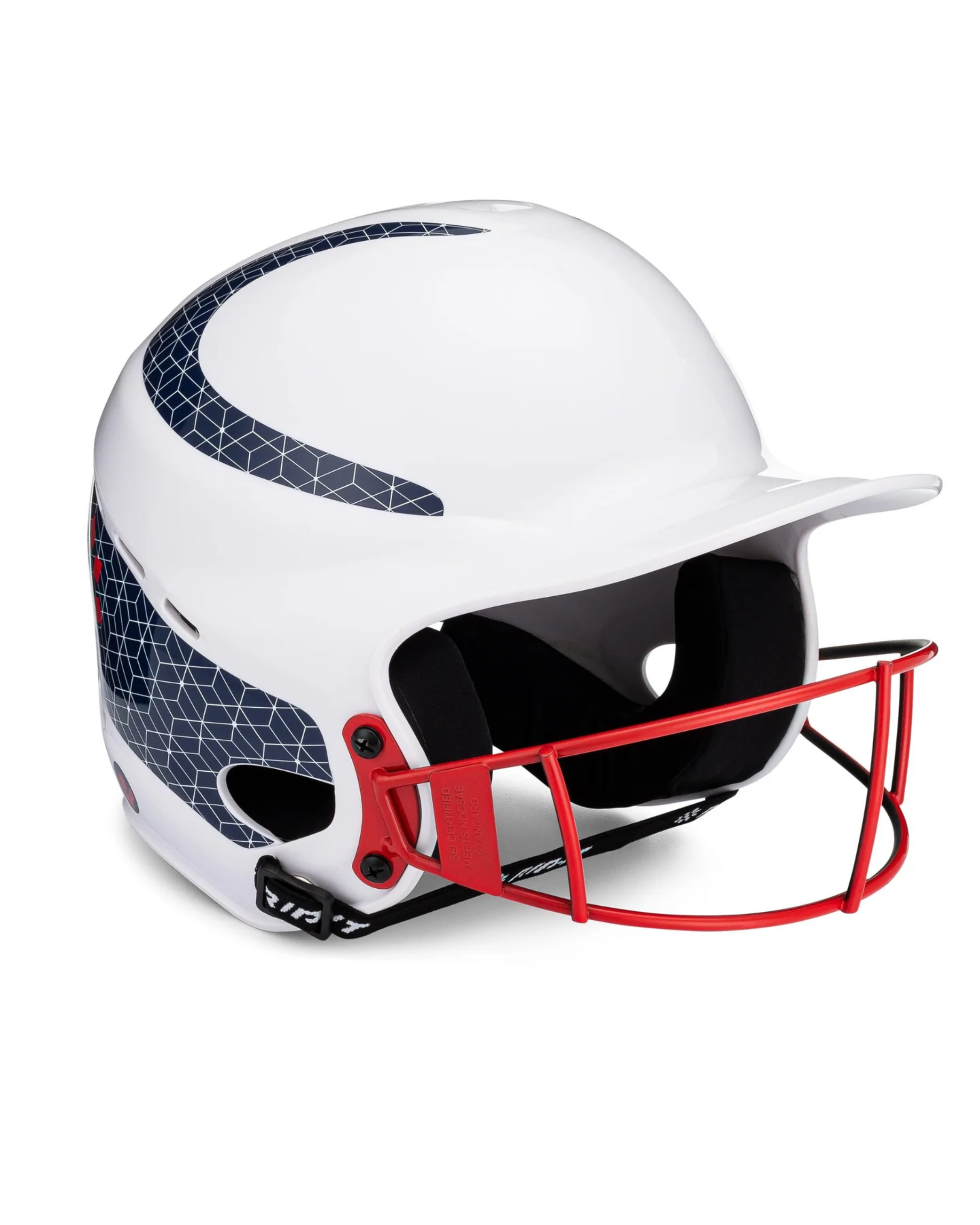 Rit It Vision Classic Softball Batter's Helmet 2.0 - Lightweight & Comfortable Baseball Batting Helmet for Youth & Adults - Perfect for Games, Practice & Training Sessions