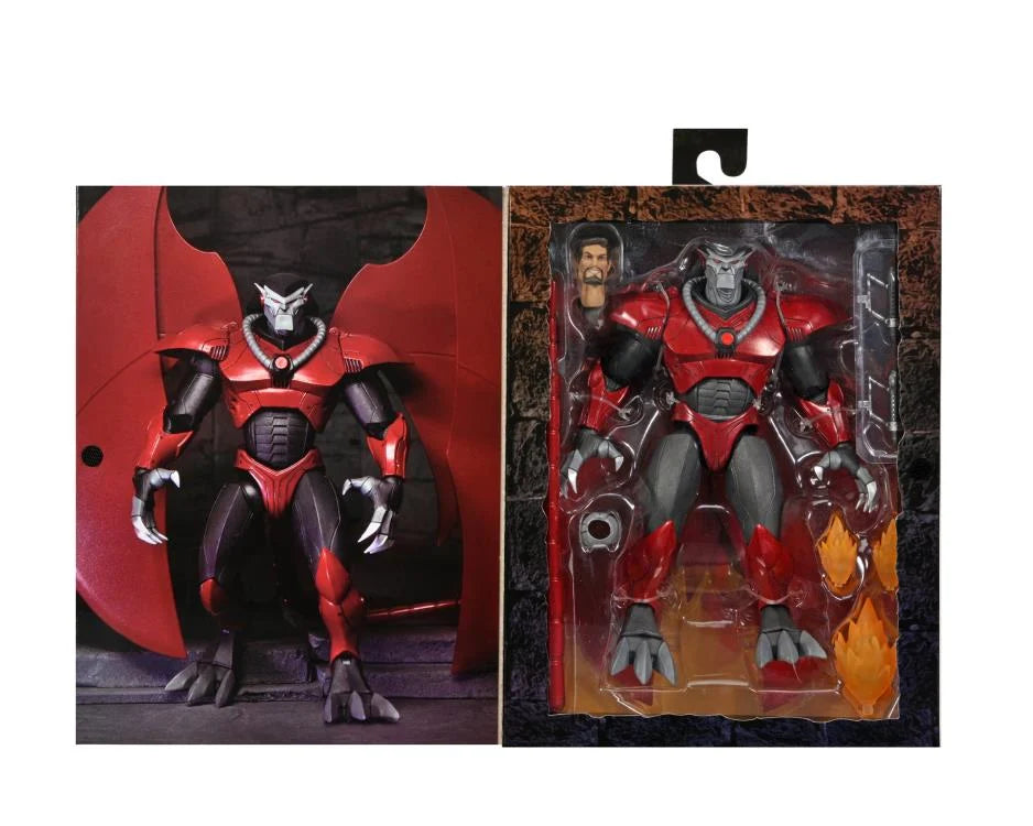 Disney's Gargoyles Armored Xanatos Ultimate Action Figure - Collectible Toy for Fans, Display & Play | Perfect for Gargoyles Collectors & Action Figure Enthusiasts