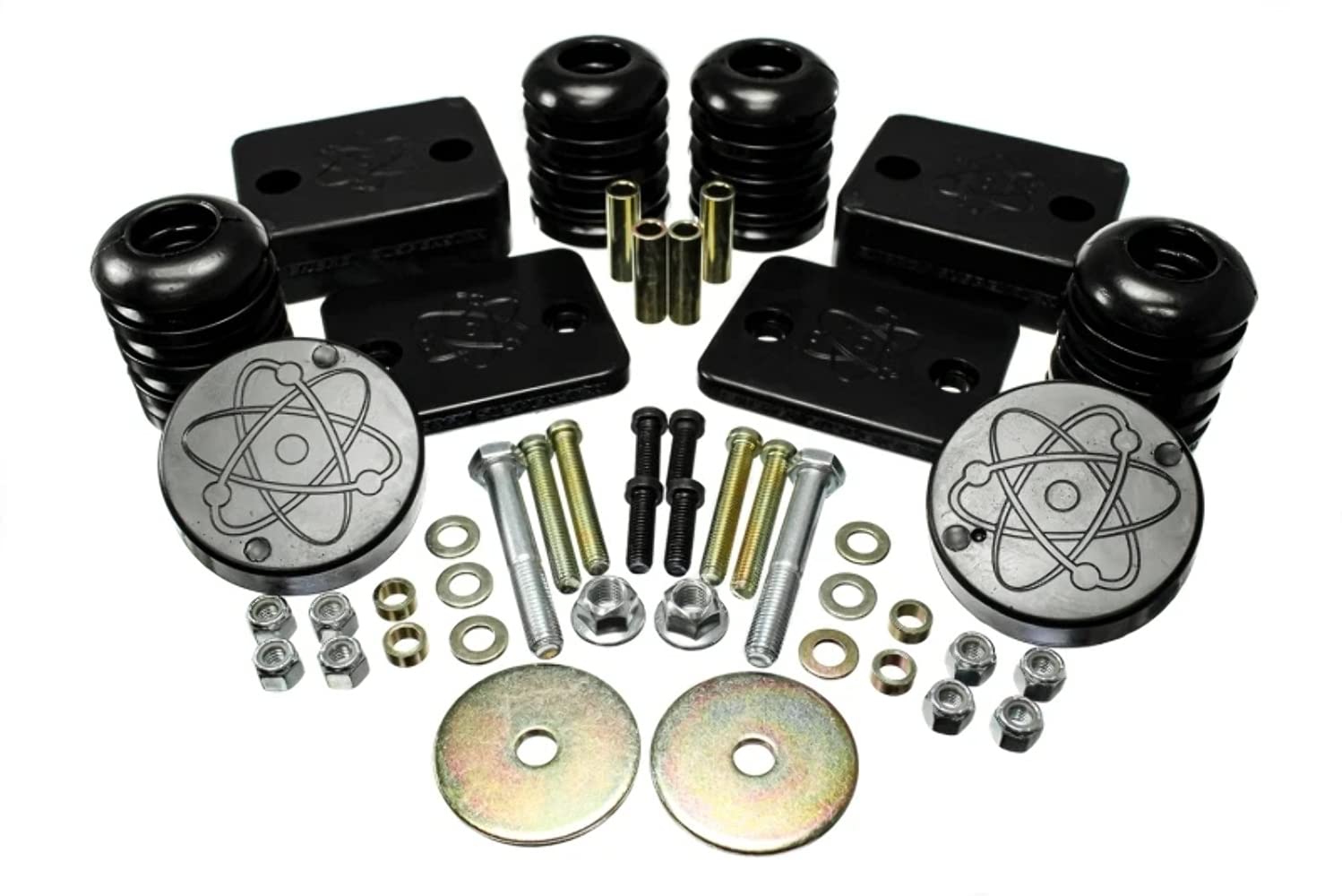 Energy Suspension 2.6115G Rock-Flex Adjustable Progressive Bump Stop Kit - Heavy Duty Suspension Upgrade for Off-Road Trucks, Jeeps & SUVs - Perfect for Rock Crawling, Overlanding & Rough Terrain Performance