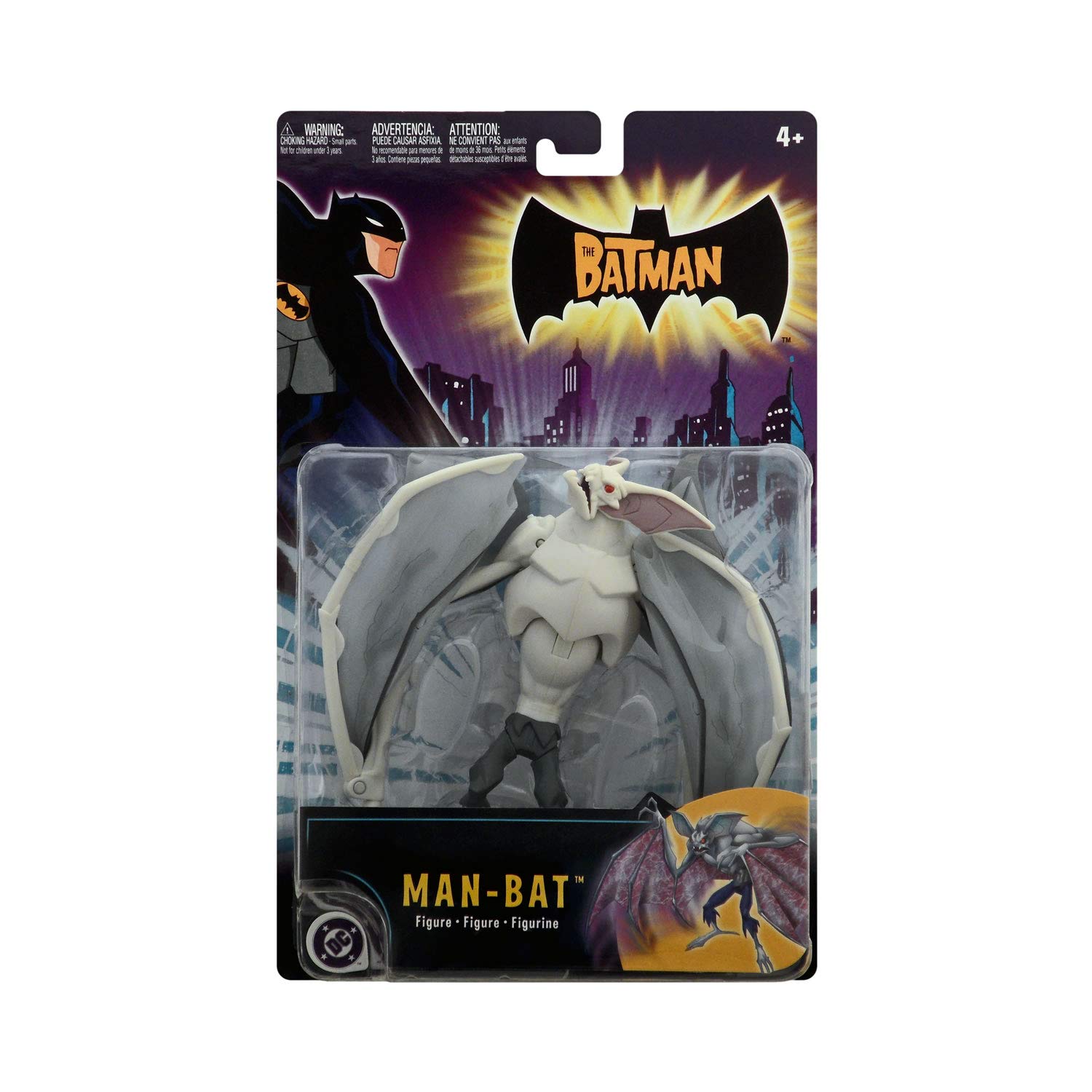Batman Action Figure: Man-Bat Collectible Toy for DC Comics Fans - Perfect for Display, Play & Superhero Collections