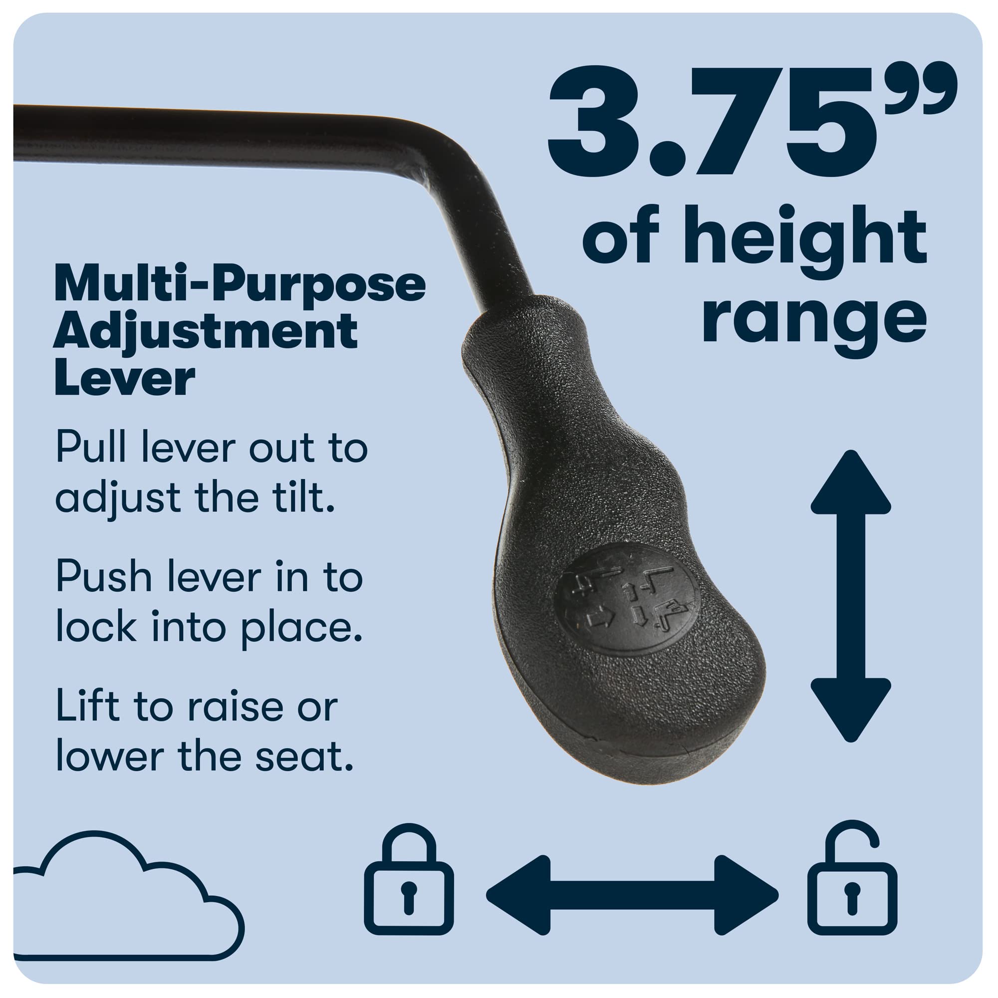Serta Executive Office Chair - Ergonomic Gaming Chair with Lumbar Support for Home & Office