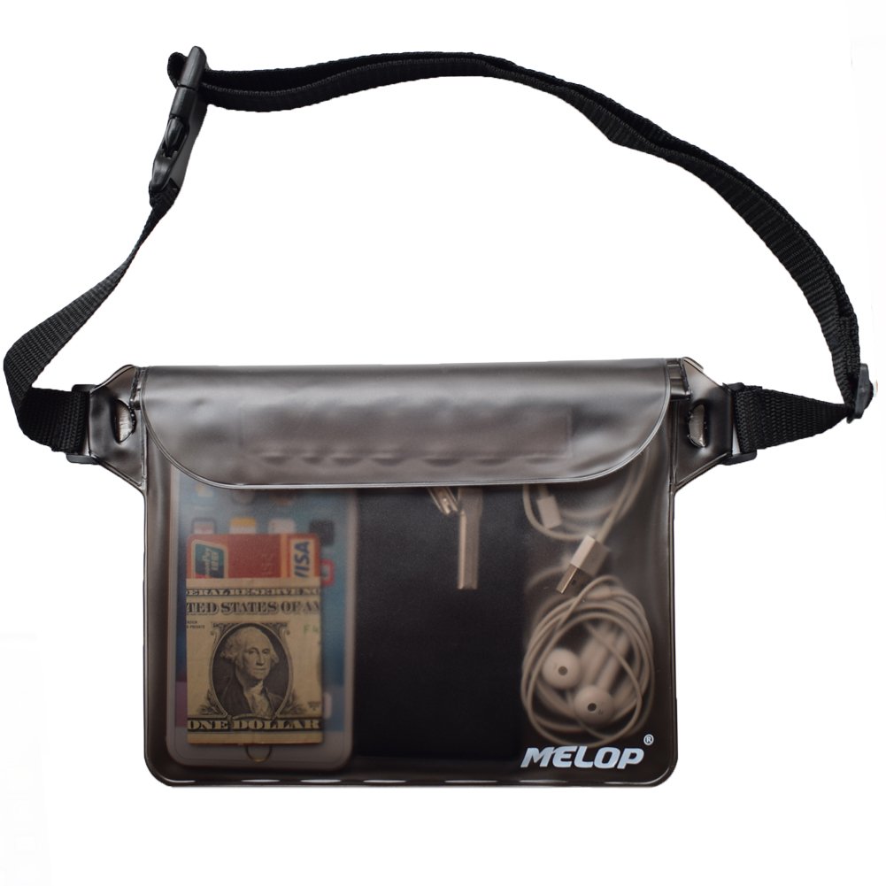 Waterproof Pouch Bag with Adjustable Strap - IPX8 Certified Dry Bag for Phones, Keys & Essentials - Perfect for Swimming, Kayaking, Beach & Water Sports - Keep Your Belongings Safe & Dry in Rain or Water Activities