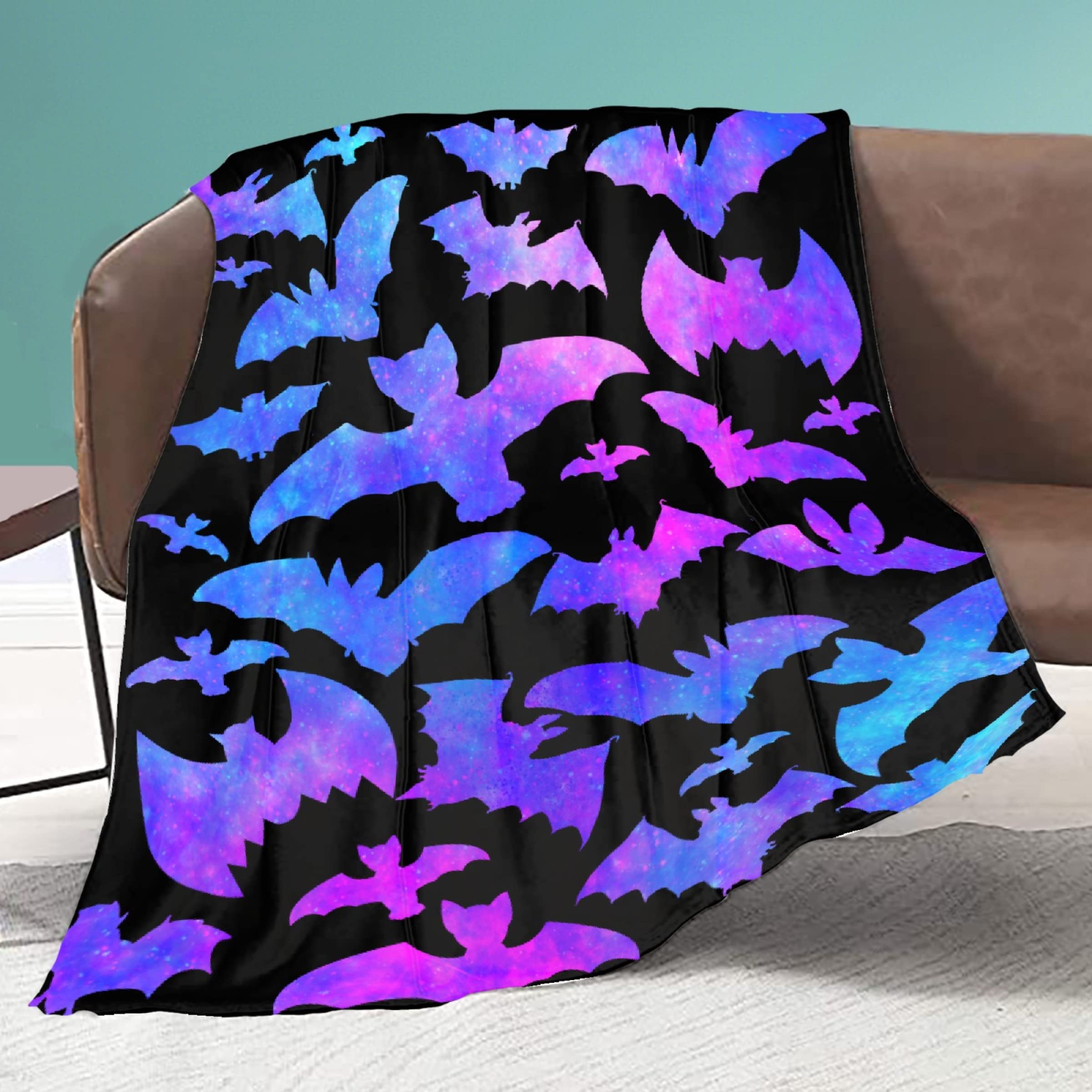 Cozy Lightweight Plush Bat Throw Blanket - 40