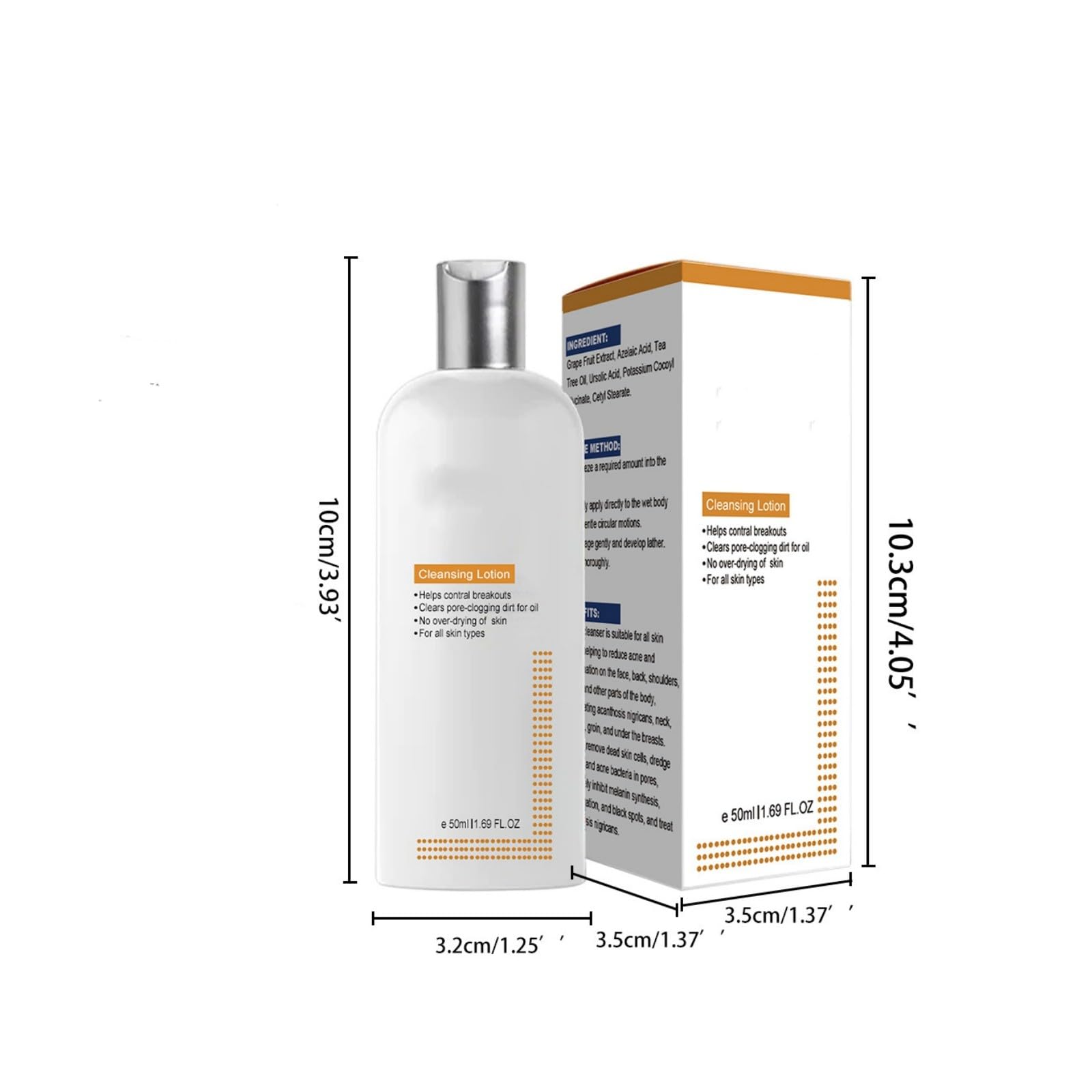 Hydrating Facial Cleanser for Dry & Combination Skin - Korean Skincare with Mild Formula for Morning & Night Use | Gentle Face Wash to Refresh & Soothe Skin | Perfect for Daily Cleansing Routine & Travel Skincare