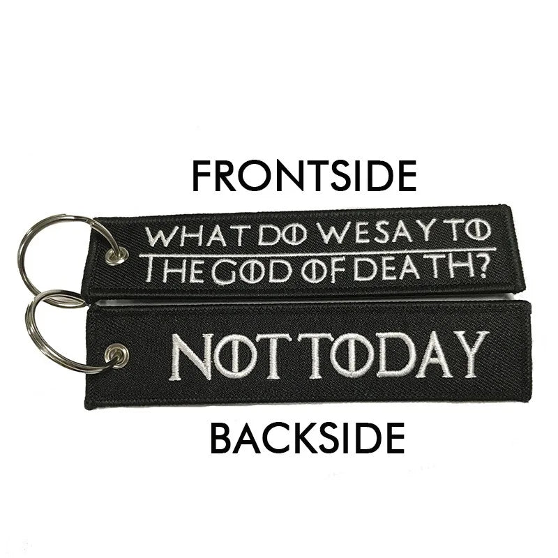 Stylish Motorcycle Keychain - God of Death Design | Perfect for Bikers, Riders & Motorcycle Enthusiasts | Great Gift for Harley, Ducati, Honda Owners
