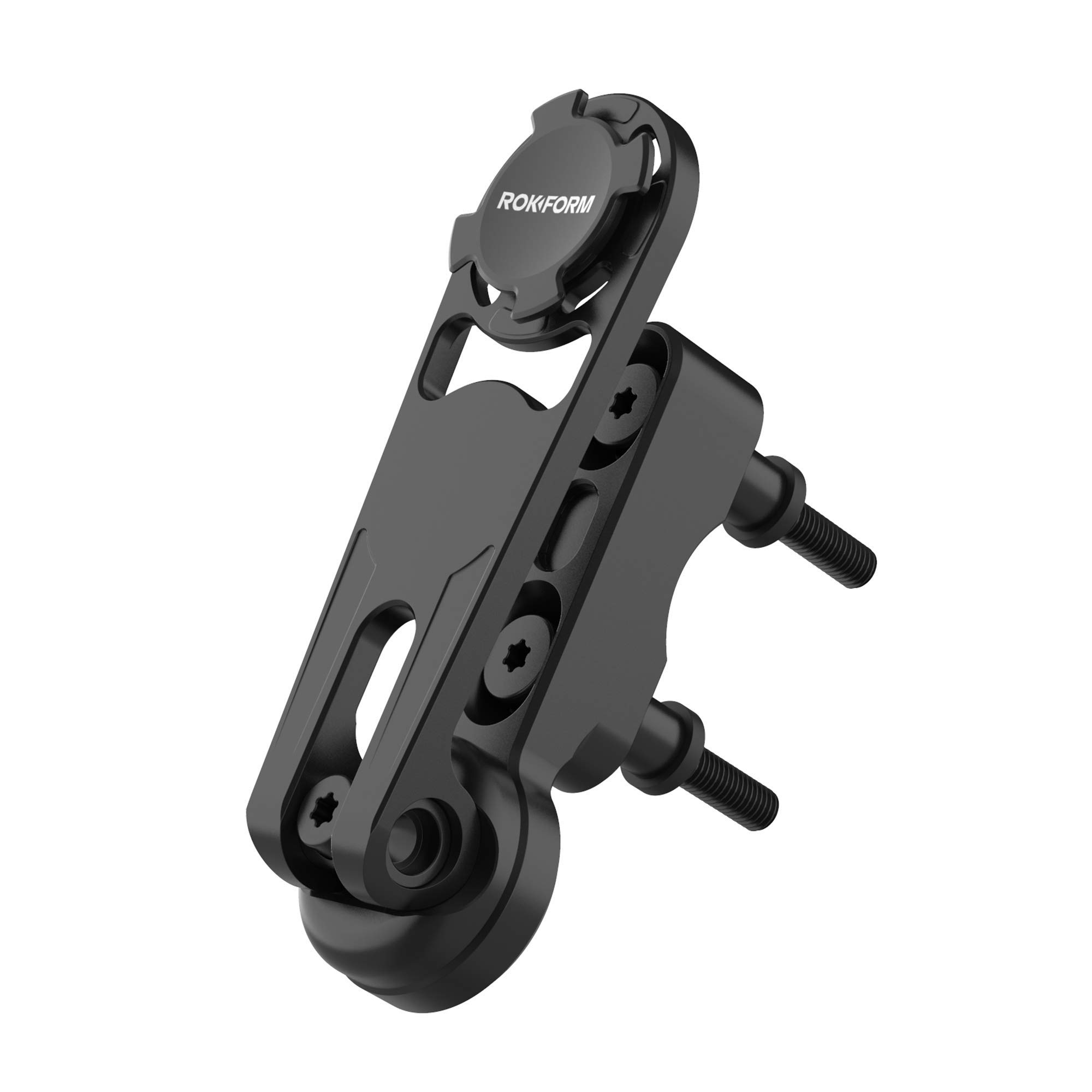 Rokform Motorcycle Phone Mount for Harley, Metric & Indian Cruisers - Secure Twist Lock & Magnetic Mount (Black) - Perfect for Hands-Free Navigation & Calls While Riding