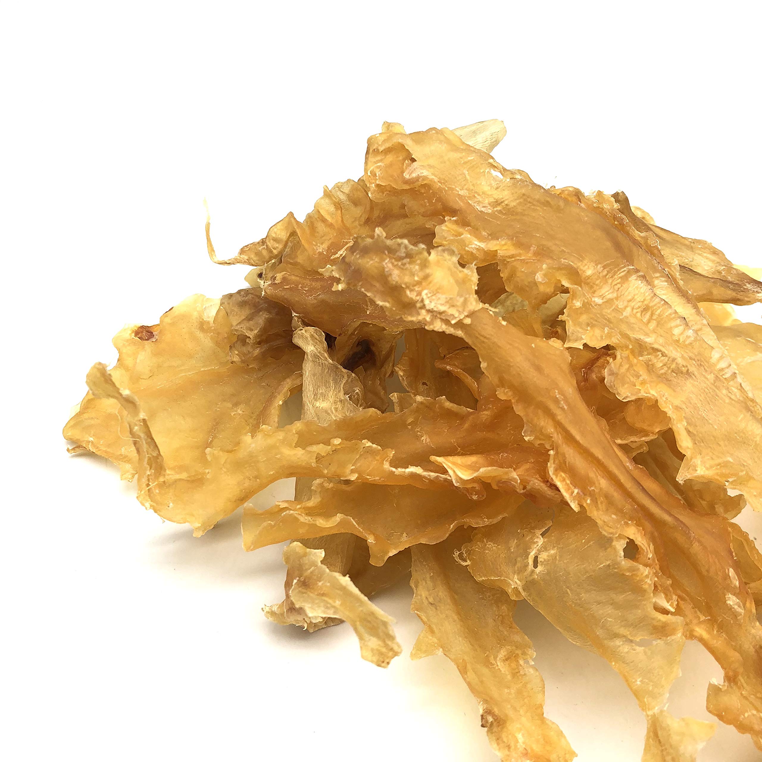 Premium Dried Fish Maw - 8oz, 1lb, 2lb Sizes - Natural Collagen Rich Seafood for Soups, Stews & Chinese Cuisine - High Protein Health Food for Skin & Joint Care