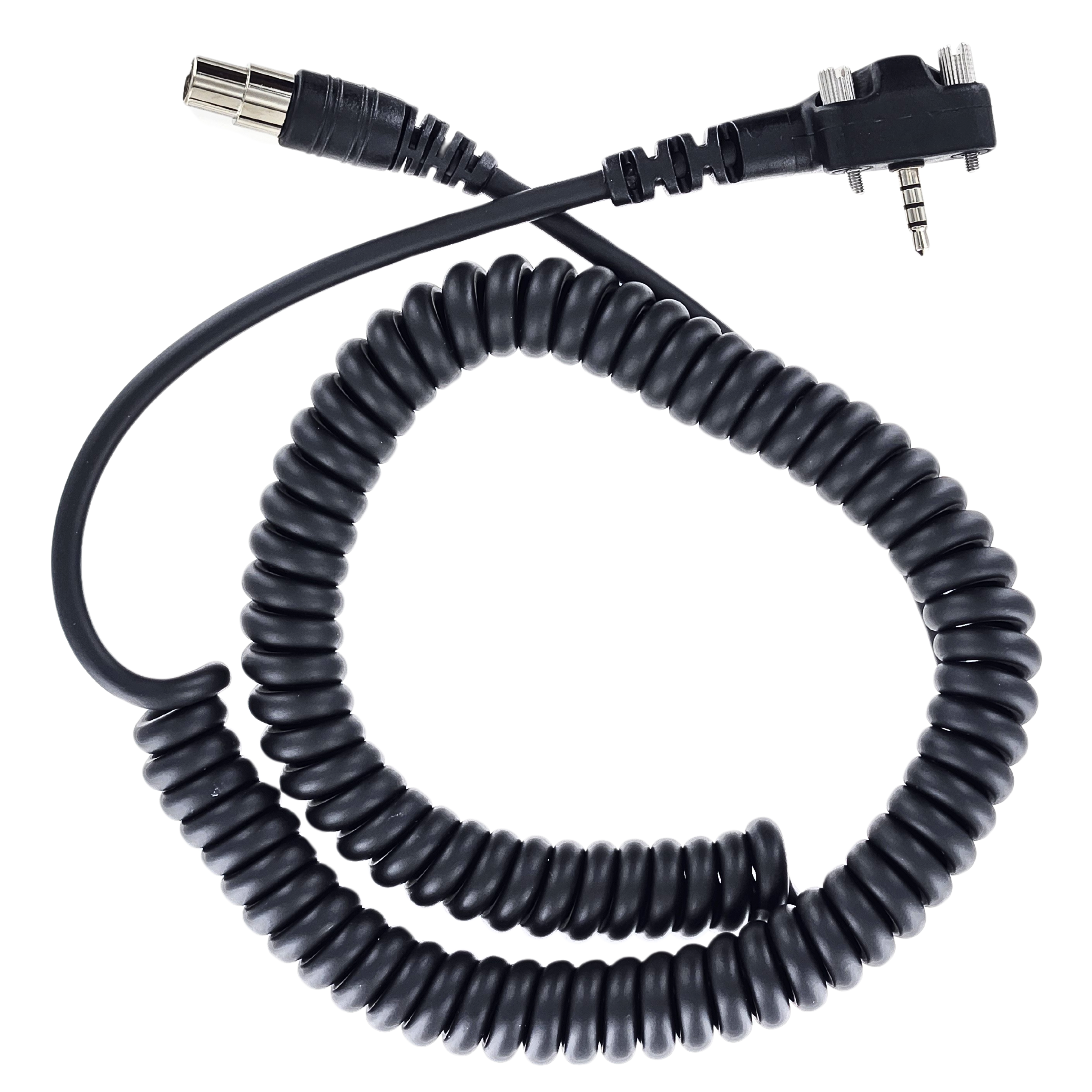 Yaesu Single Pin Side Connector Headset Cable - Compatible with Vertex Radios for Clear Communication in Ham Radio & Aviation Use