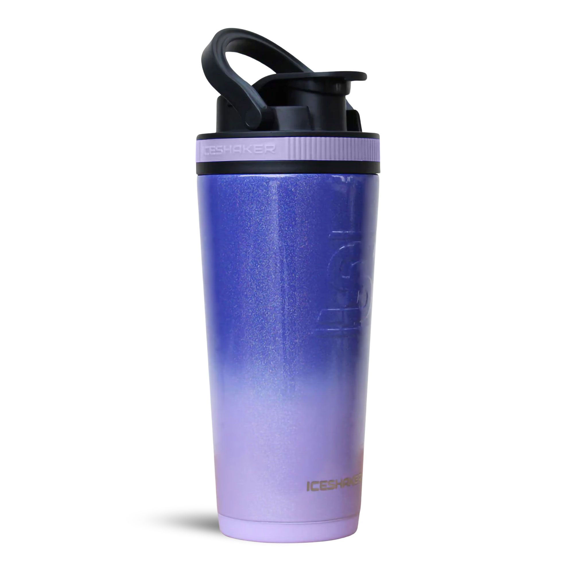 Premium Stainless Steel Ice Shaker Bottle - Leakproof Protein Shaker for Gym, Workouts & Travel - BPA-Free Fitness Water Bottle with Mixing Ball - Ideal for Protein Powder, Pre-Workout & Smoothies