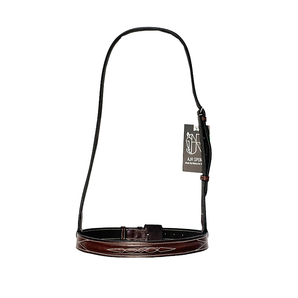 Premium AJR Chain Noseband for Hunter Collection - Comfortable & Durable Horse Riding Equipment for Equestrian Sports & Training