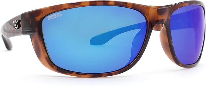 Calcutta Permit Polarized Sunglasses for Men & Women - UV Protection Fishing & Driving Shades - Sporty Aviator Style for Outdoor Activities