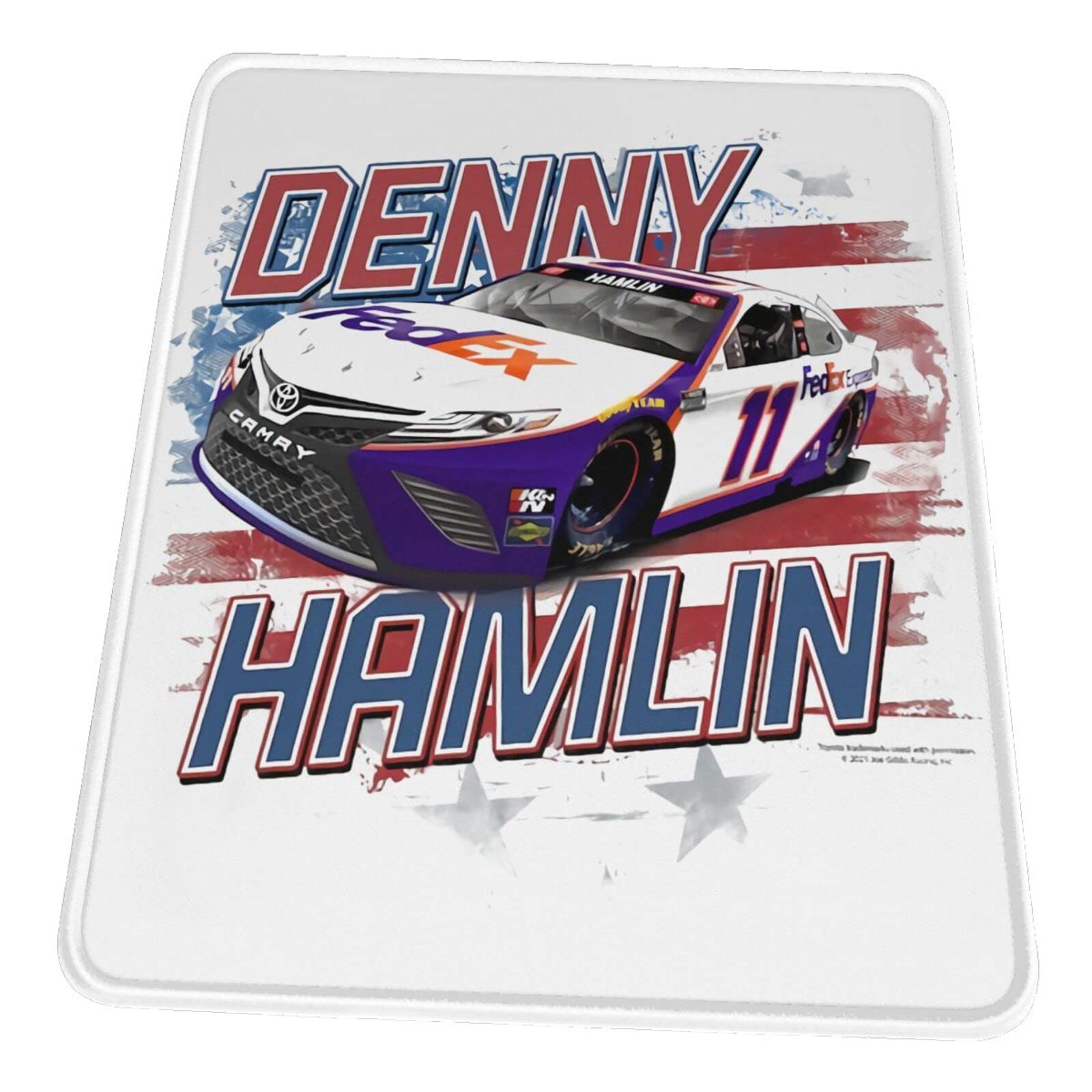 Denny Hamlin #11 NASCAR Gaming Mouse Pad - Non-Slip Water Resistant Desk Mat for Laptop & Office Computer Accessories | Perfect for Racing Fans & Gamers